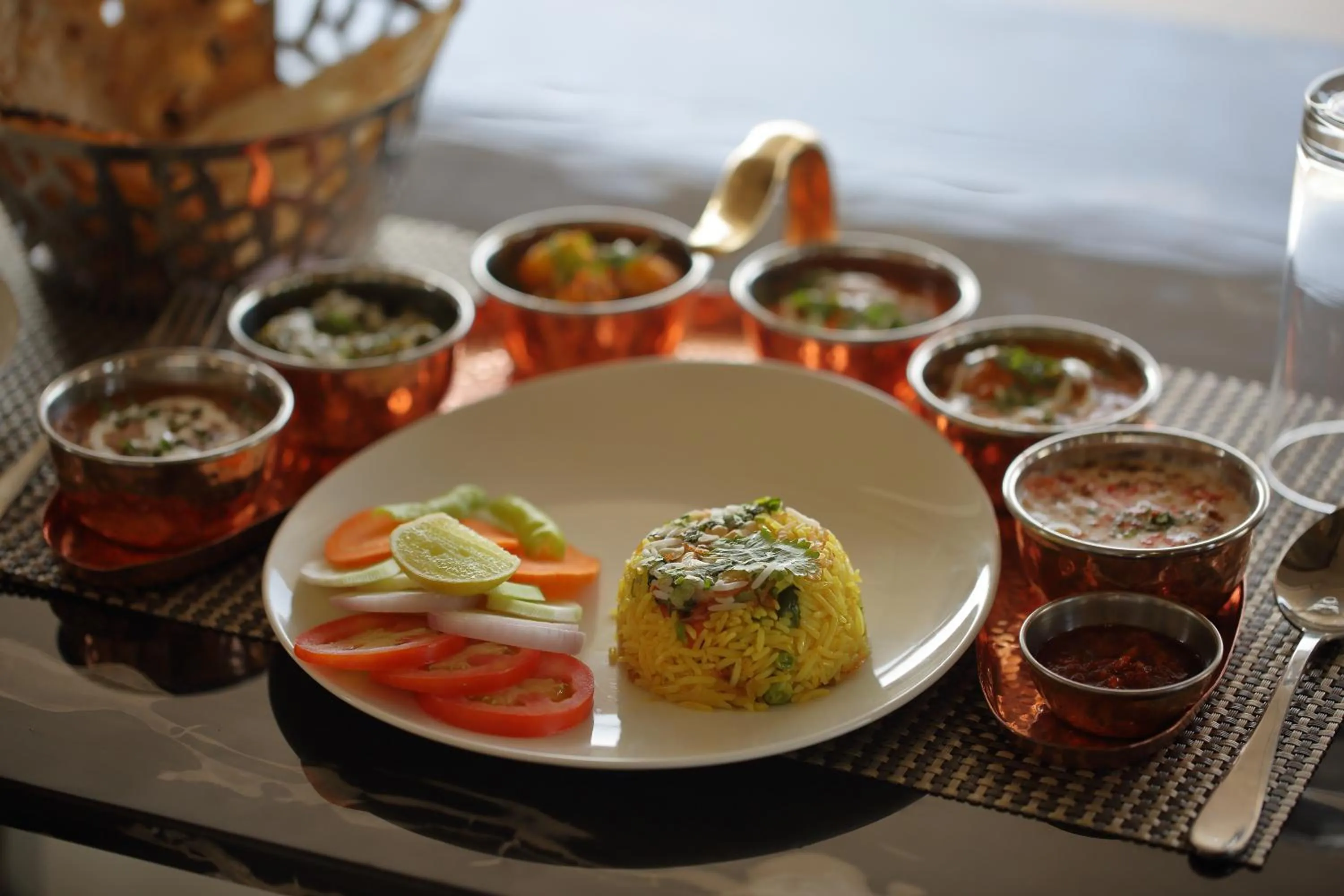 Restaurant/places to eat in Hotel Kasturi Orchid