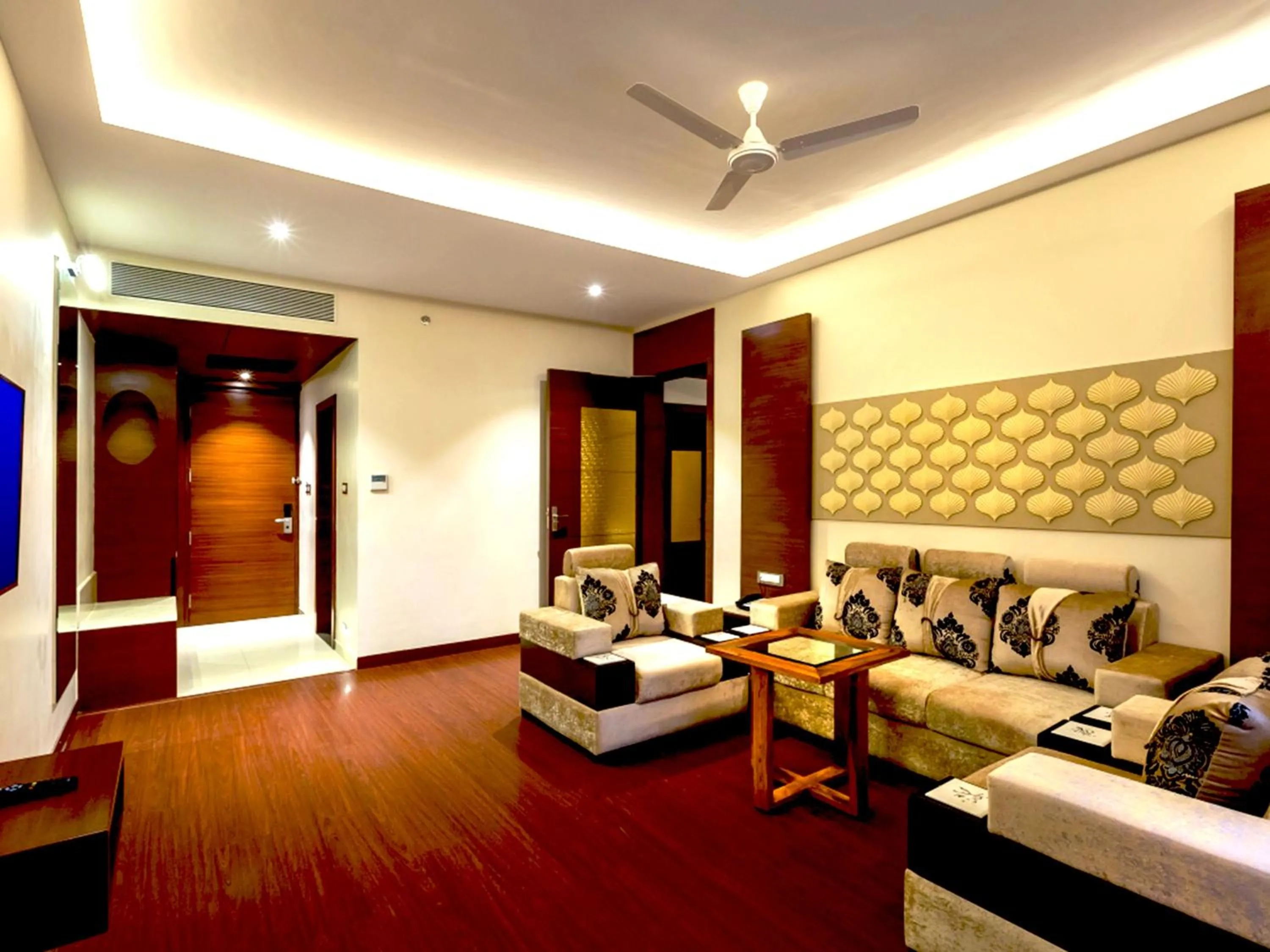 Decorative detail in Hotel Kasturi Orchid