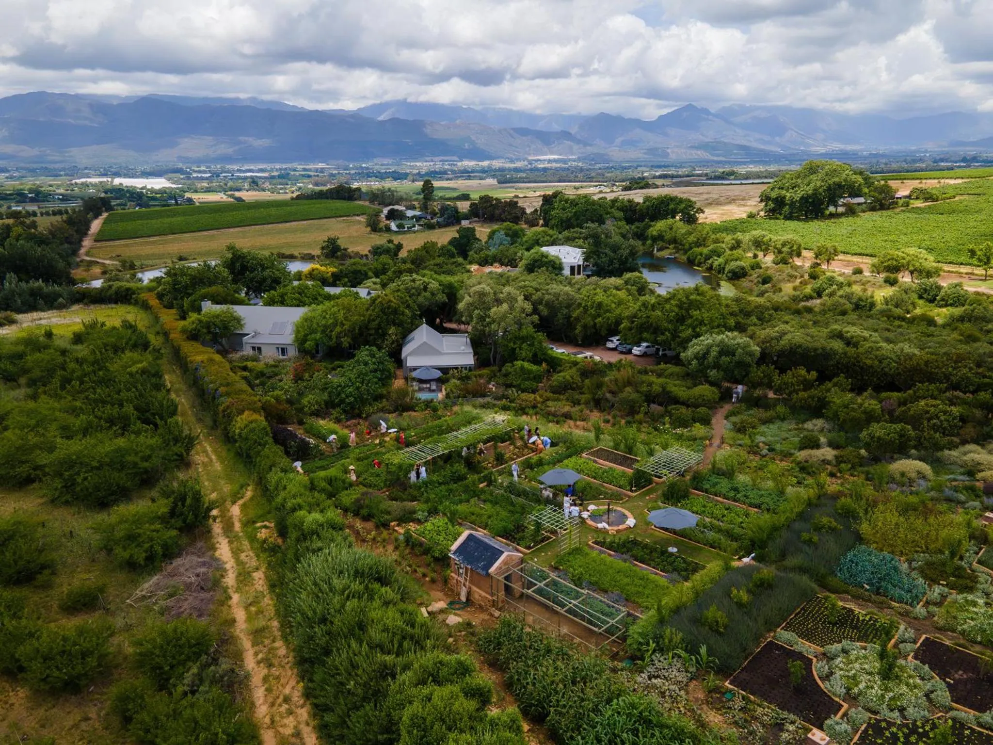 Natural landscape in Angala