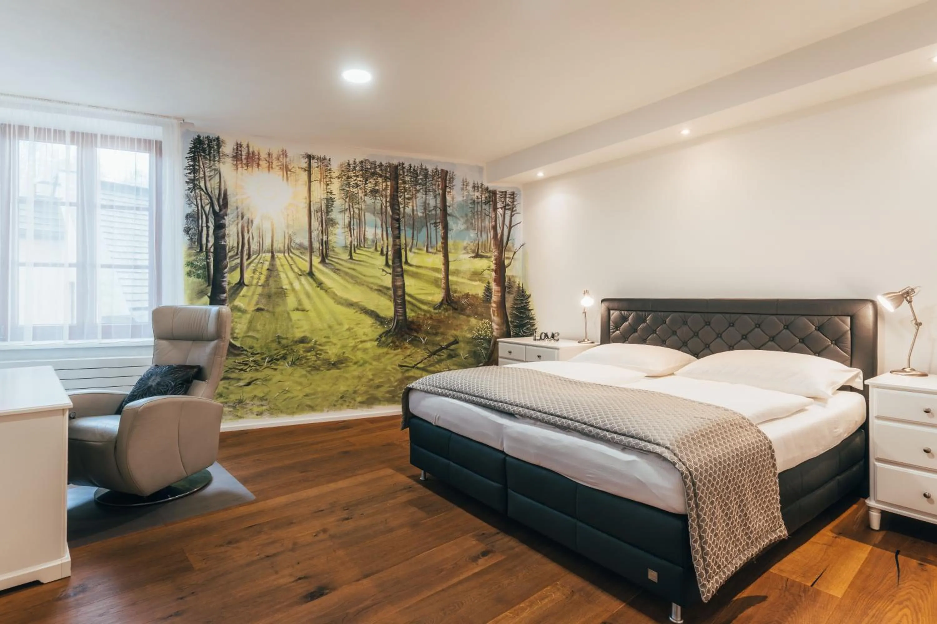 Bed in Hotel Zlaty Andel