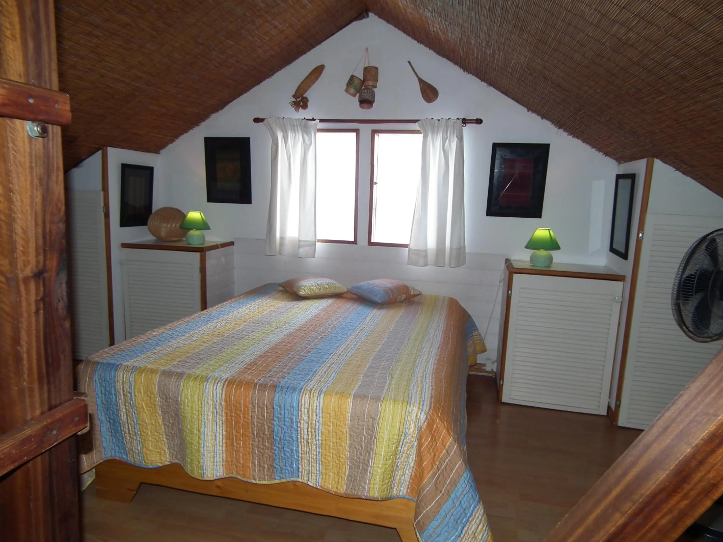 Bed in Le Cardinal des Grands Bleus