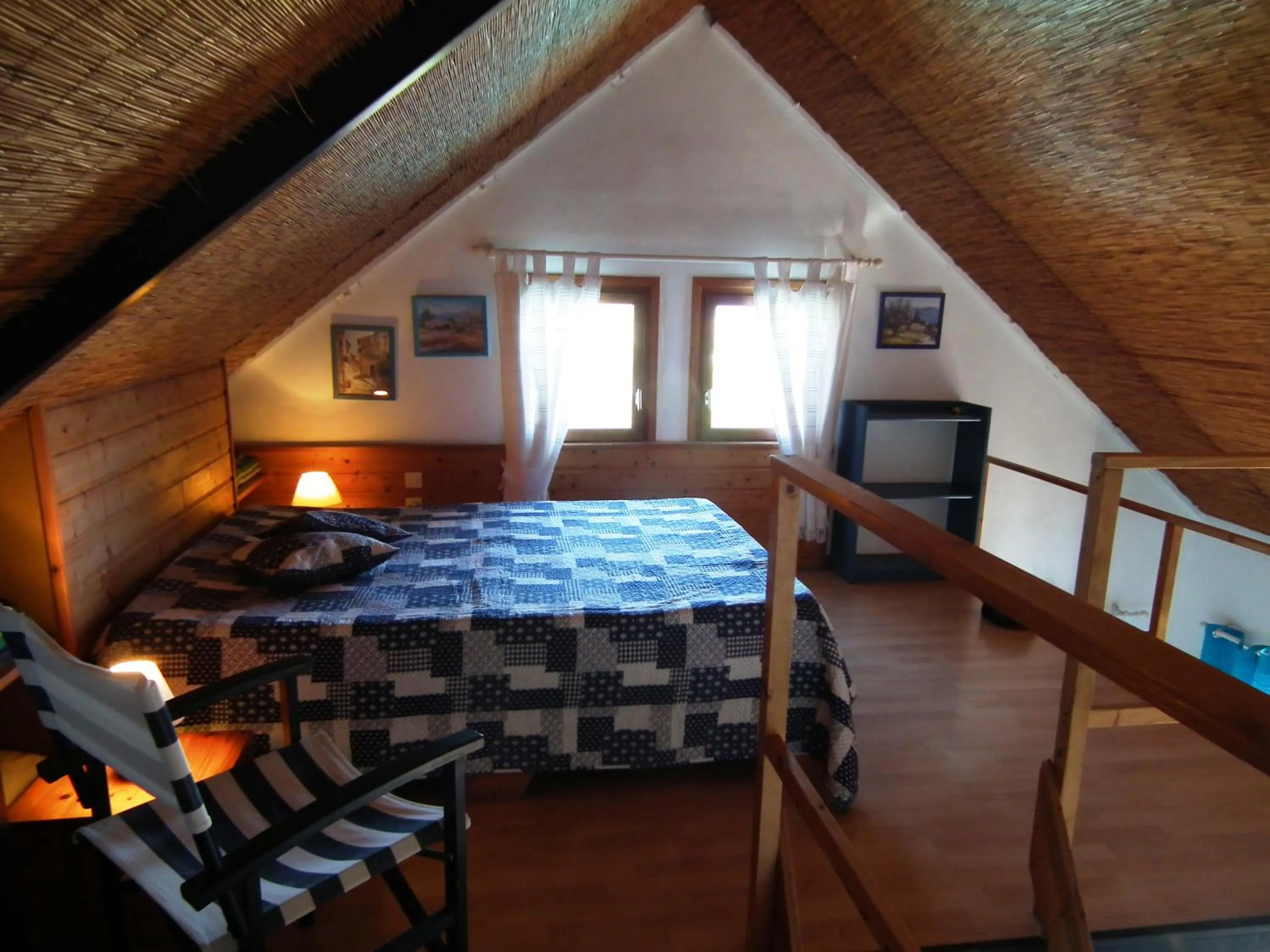 Bed in Le Cardinal des Grands Bleus