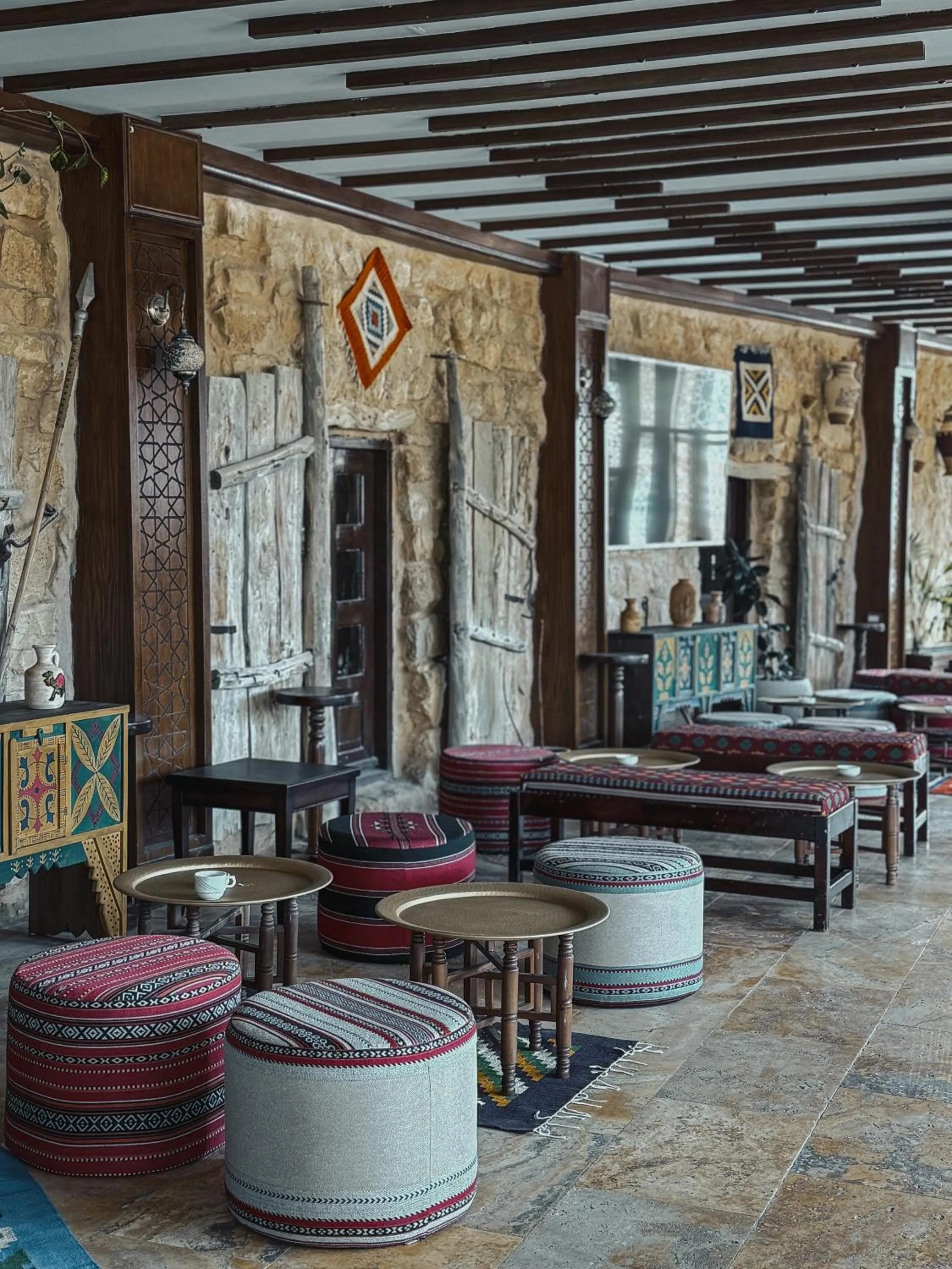 Seating area in Hayat Zaman Hotel And Resort Petra