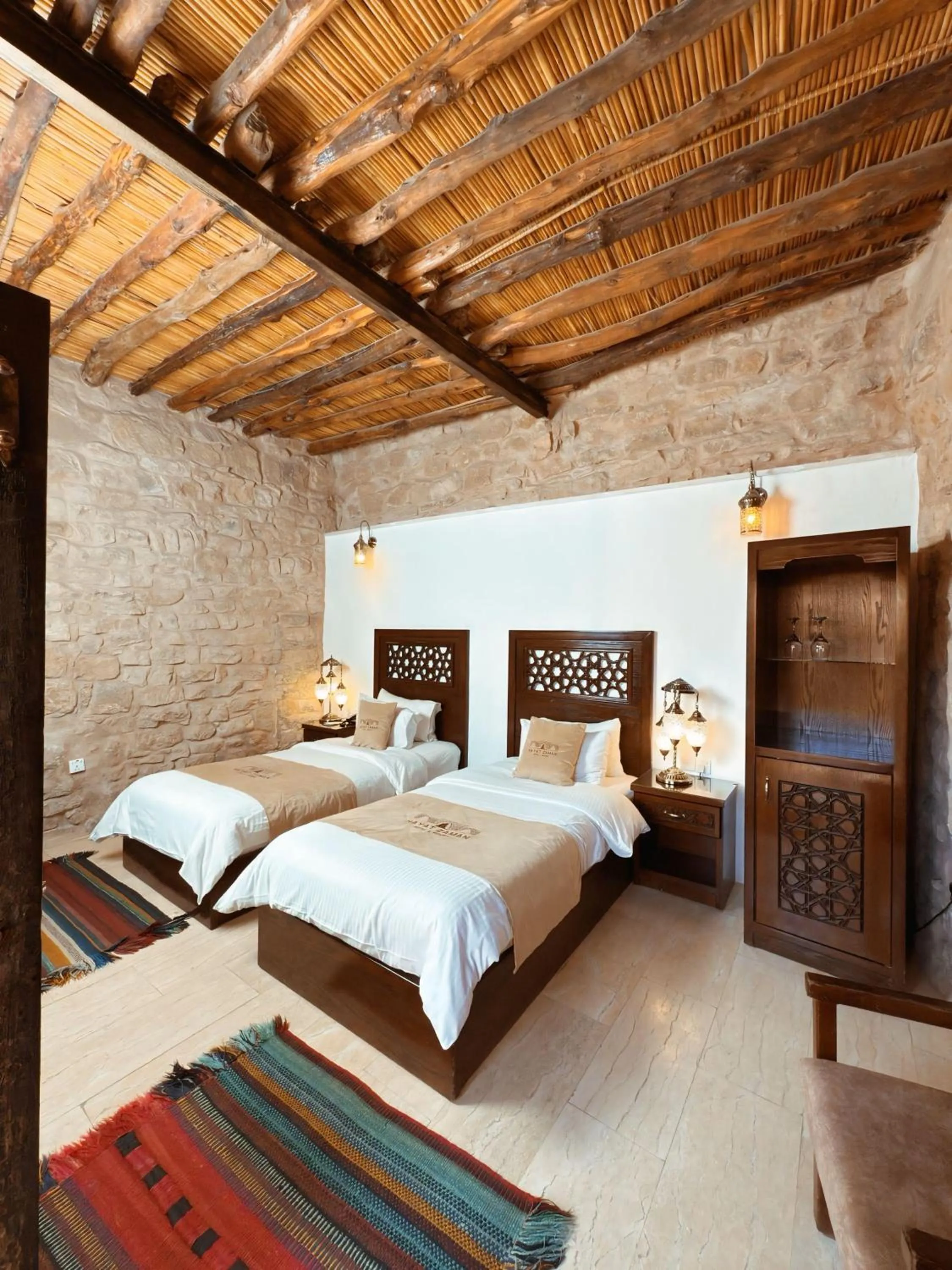 Photo of the whole room, Bed in Hayat Zaman Hotel And Resort Petra