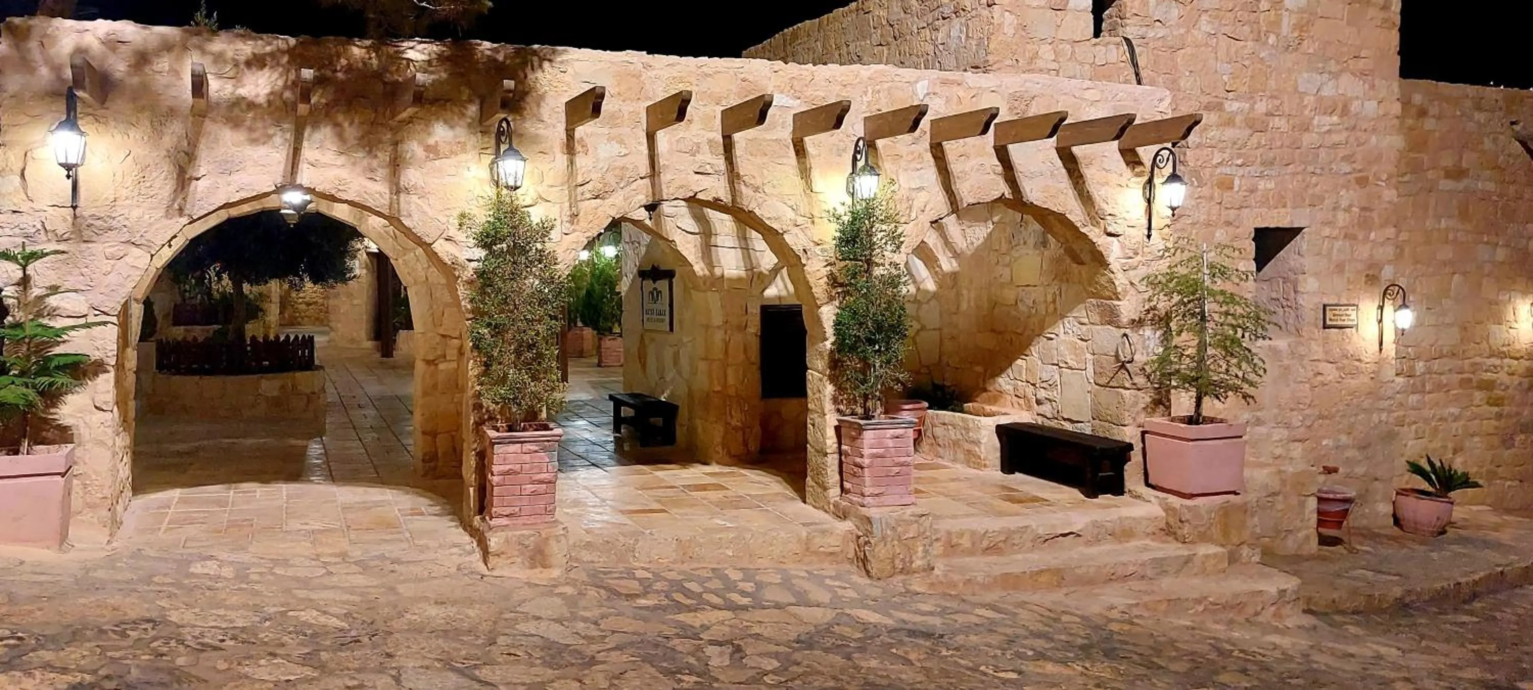 Facade/entrance in Hayat Zaman Hotel And Resort Petra