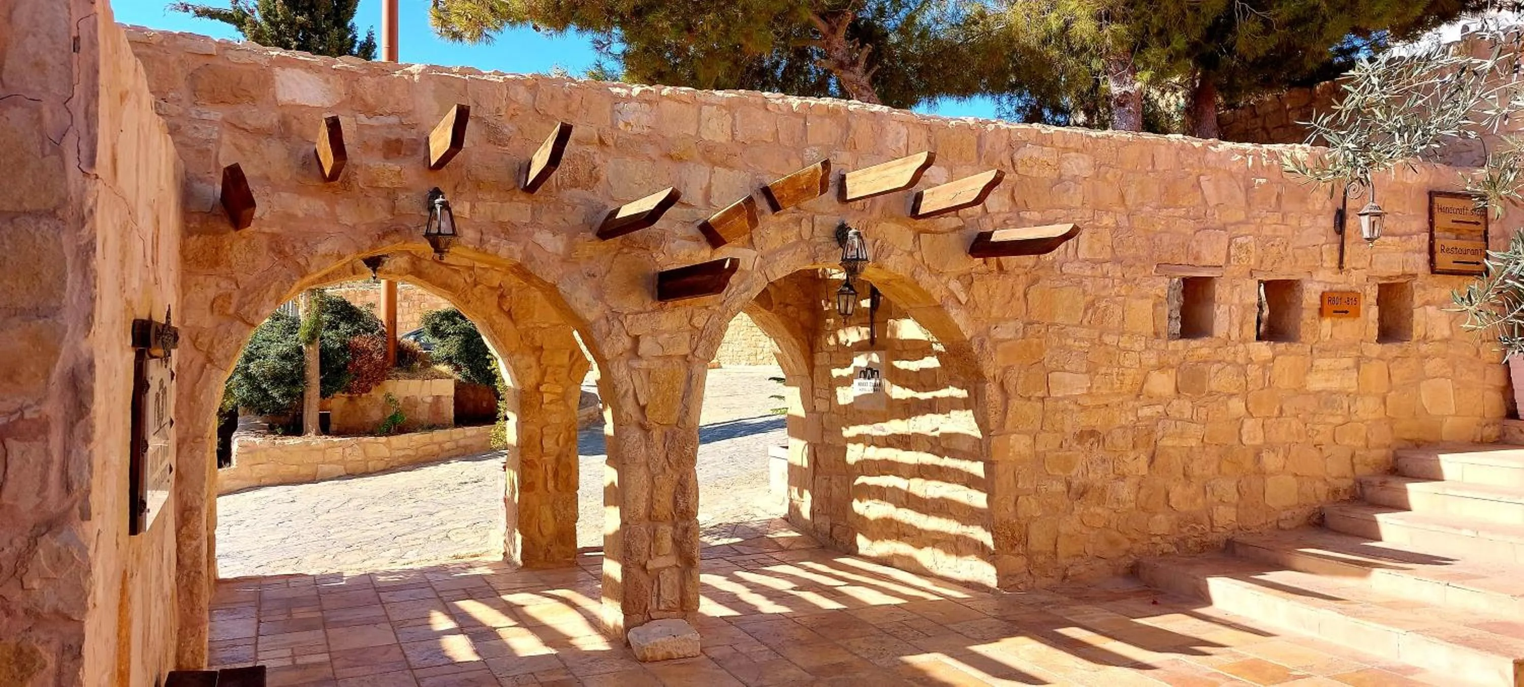 Facade/entrance in Hayat Zaman Hotel And Resort Petra