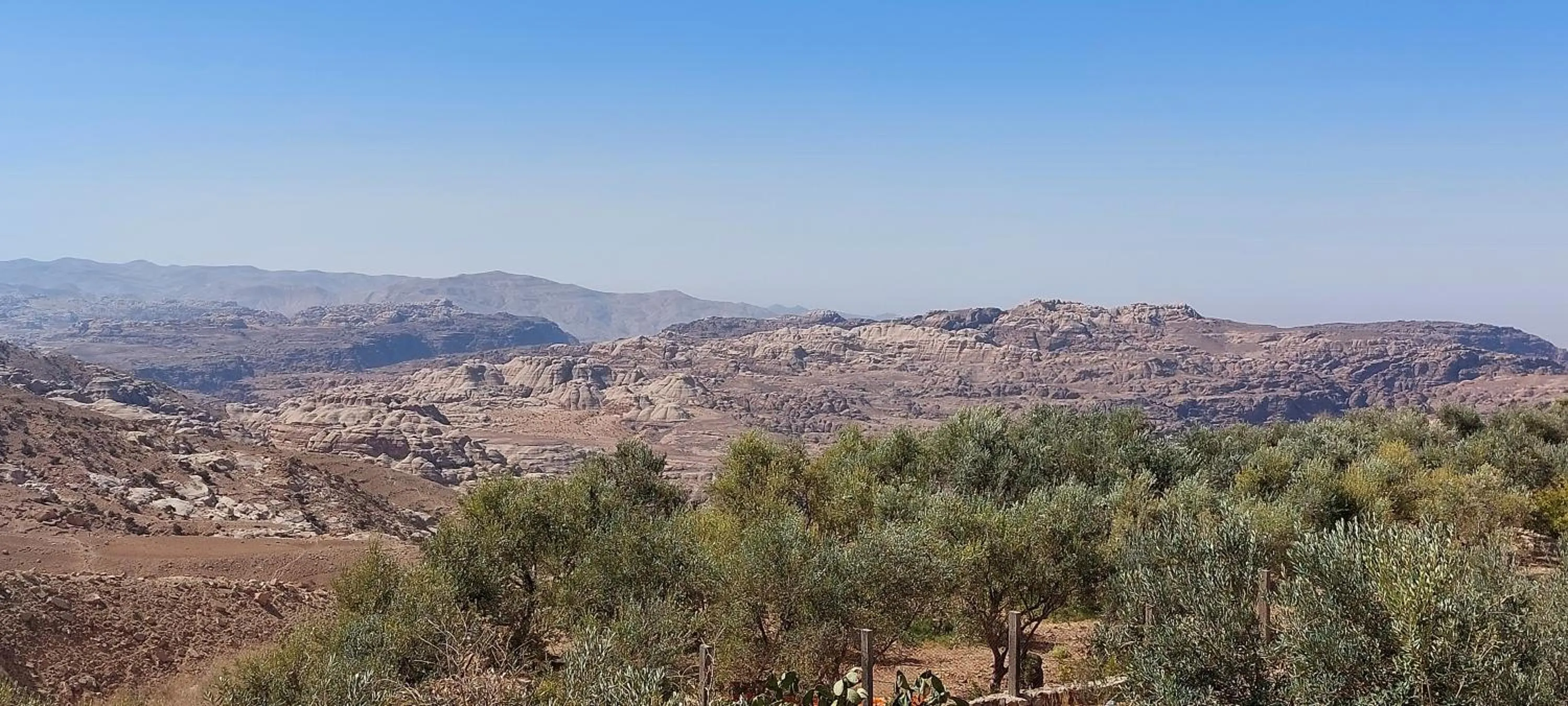 Mountain view in Hayat Zaman Hotel And Resort Petra