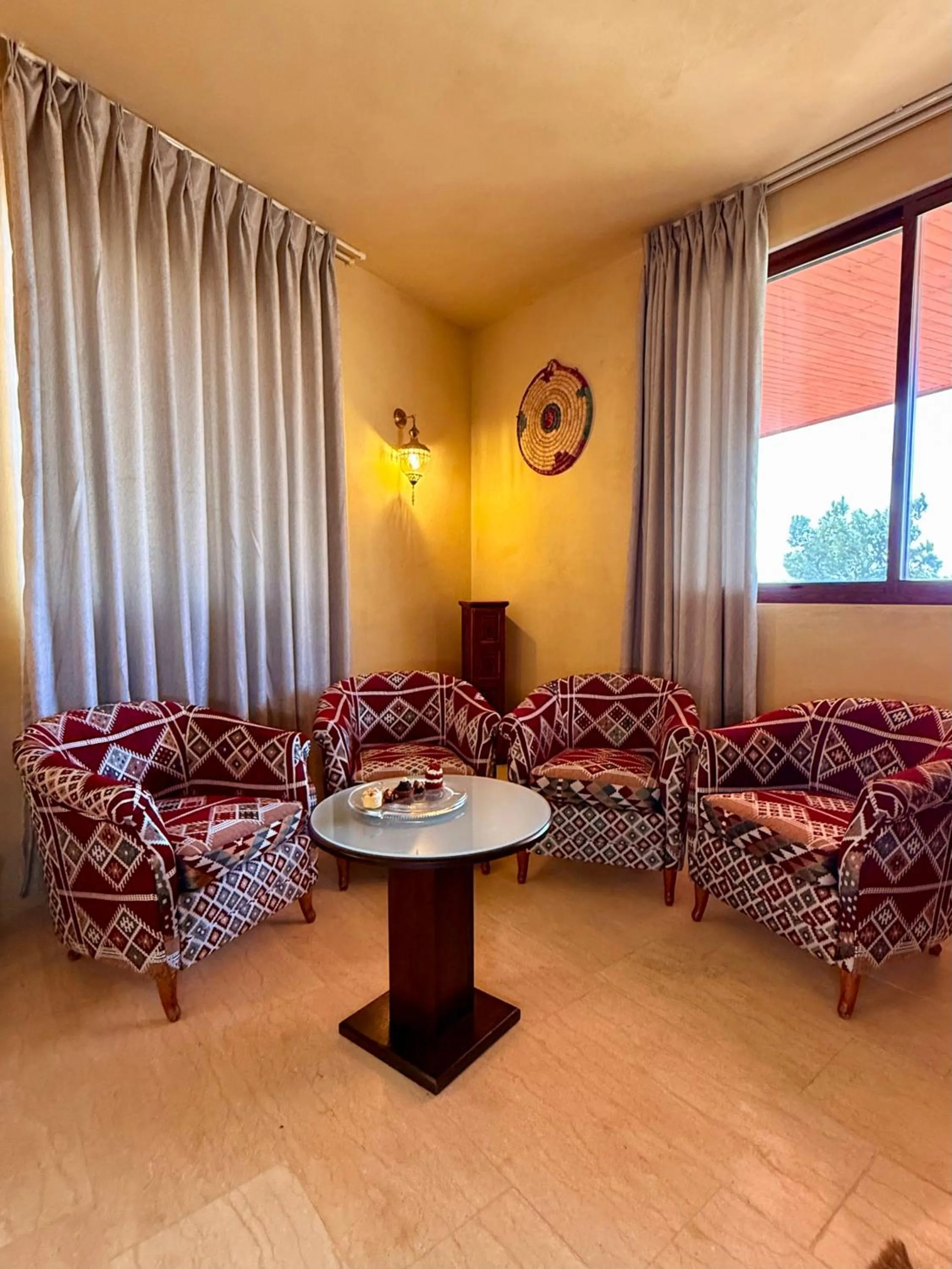 Living room in Hayat Zaman Hotel And Resort Petra