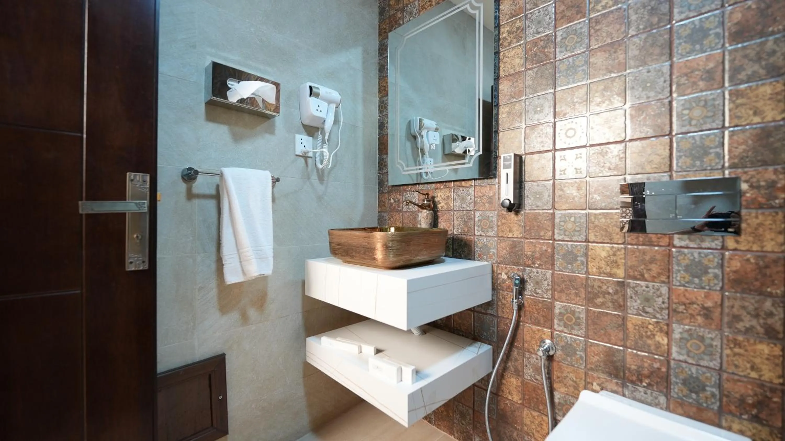 Bathroom in Hayat Zaman Hotel And Resort Petra