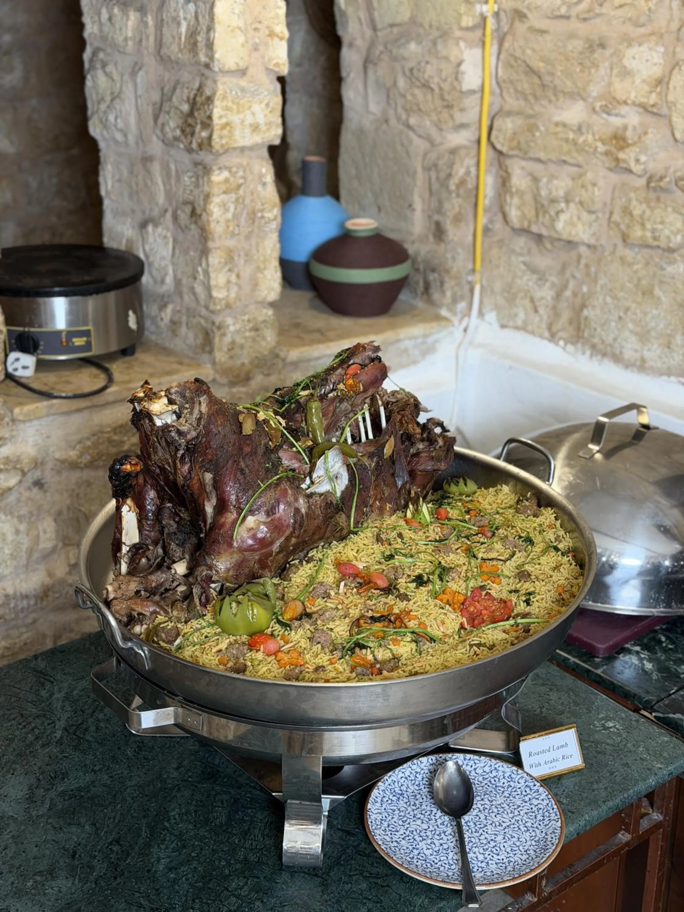 Food and drinks in Hayat Zaman Hotel And Resort Petra