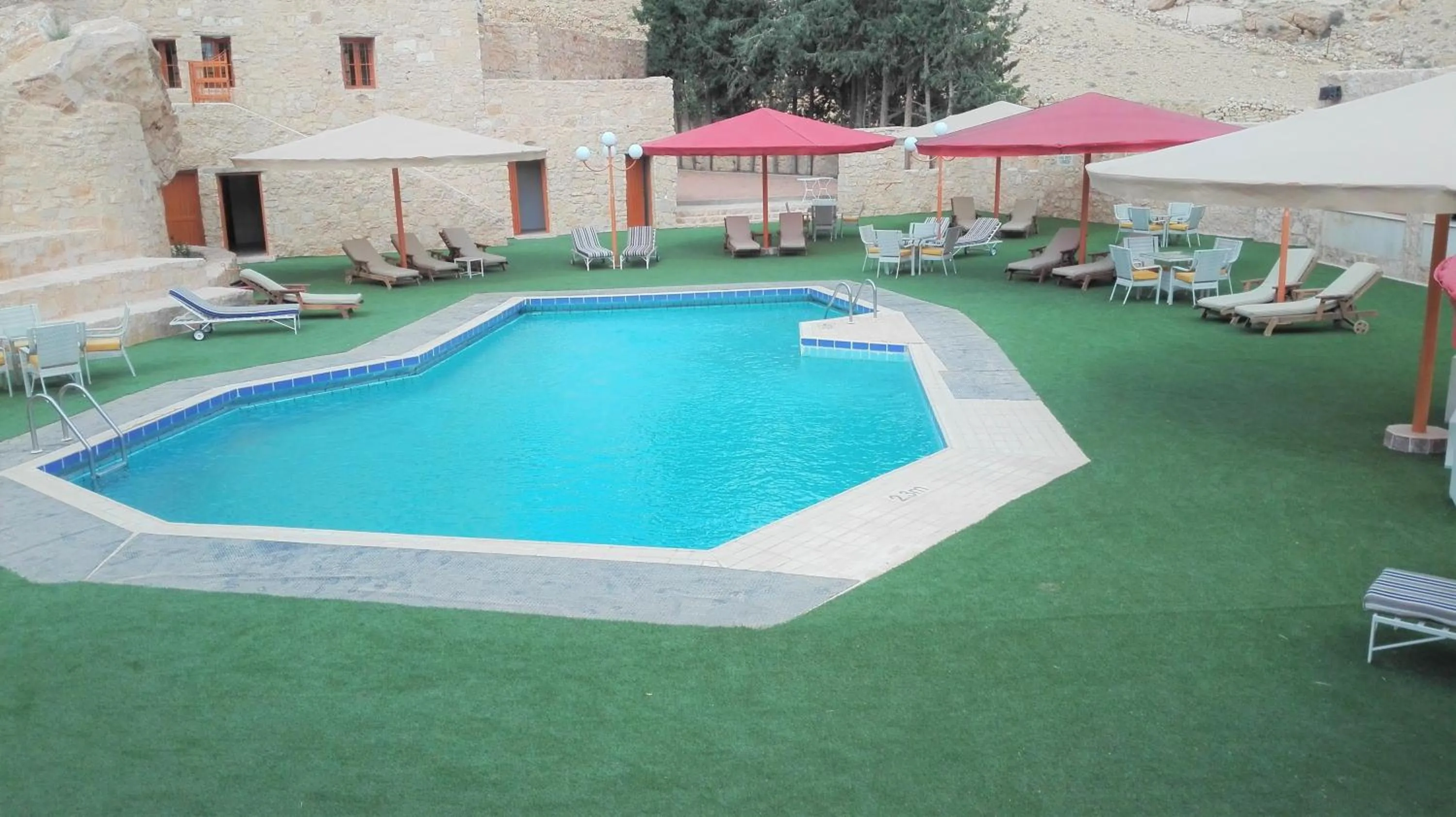 Swimming pool in Hayat Zaman Hotel And Resort Petra