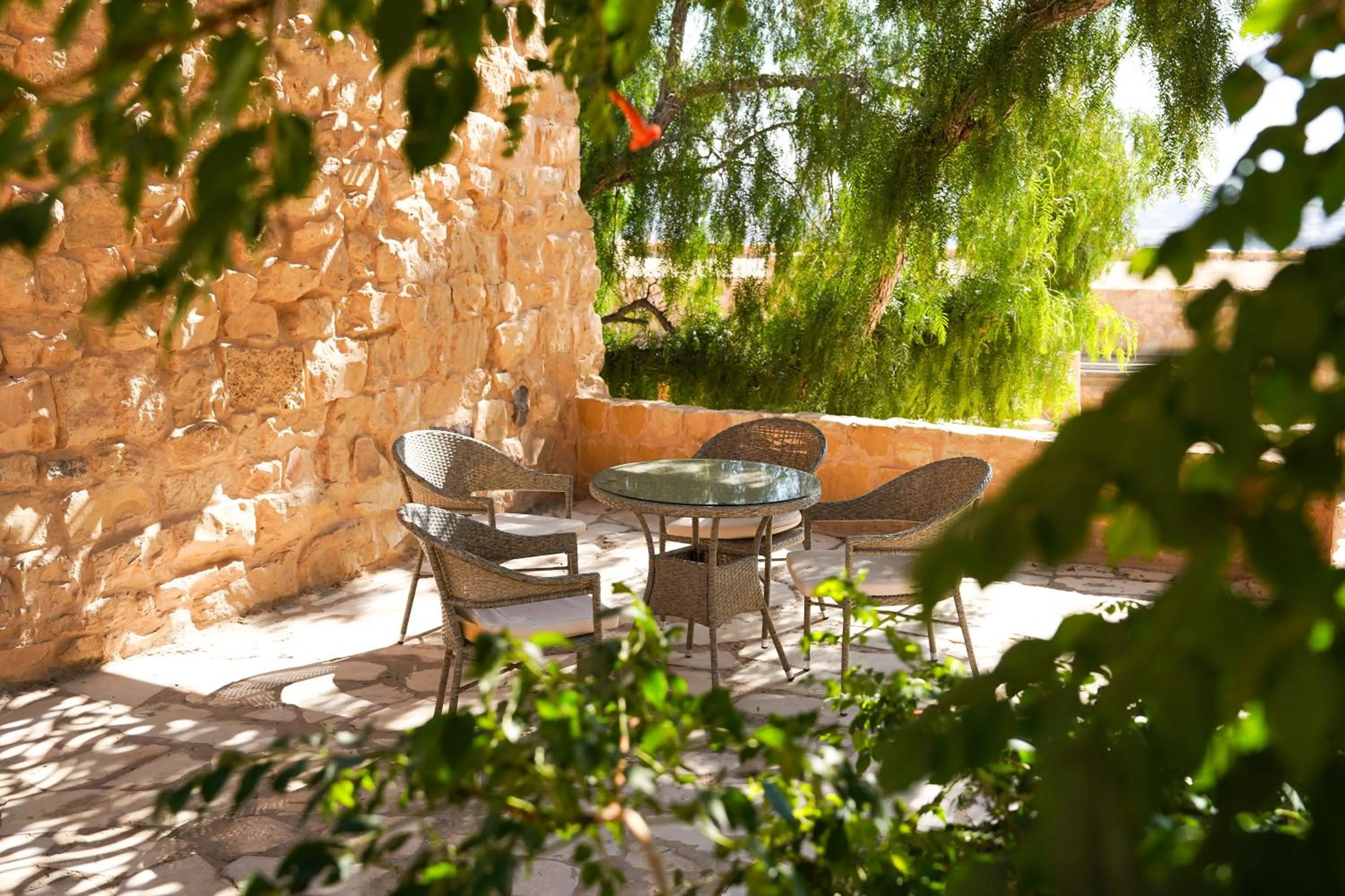 Patio in Hayat Zaman Hotel And Resort Petra