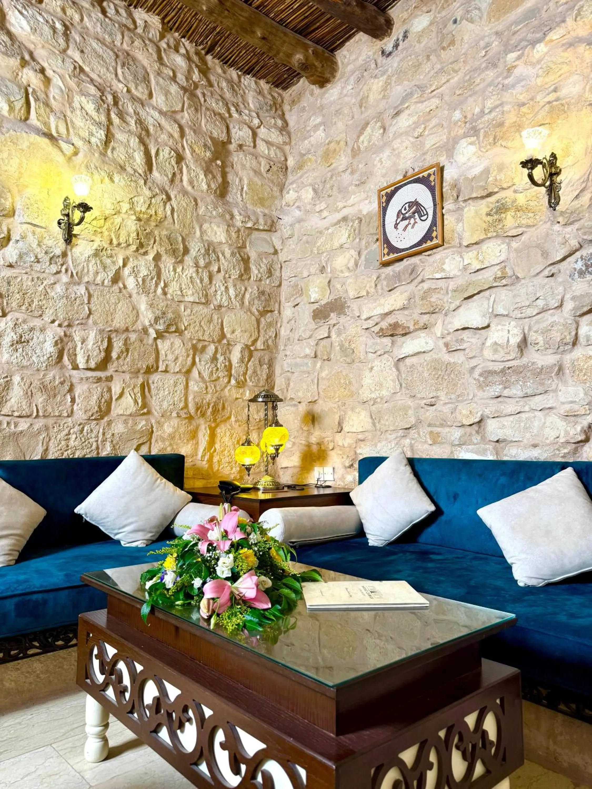 Living room in Hayat Zaman Hotel And Resort Petra