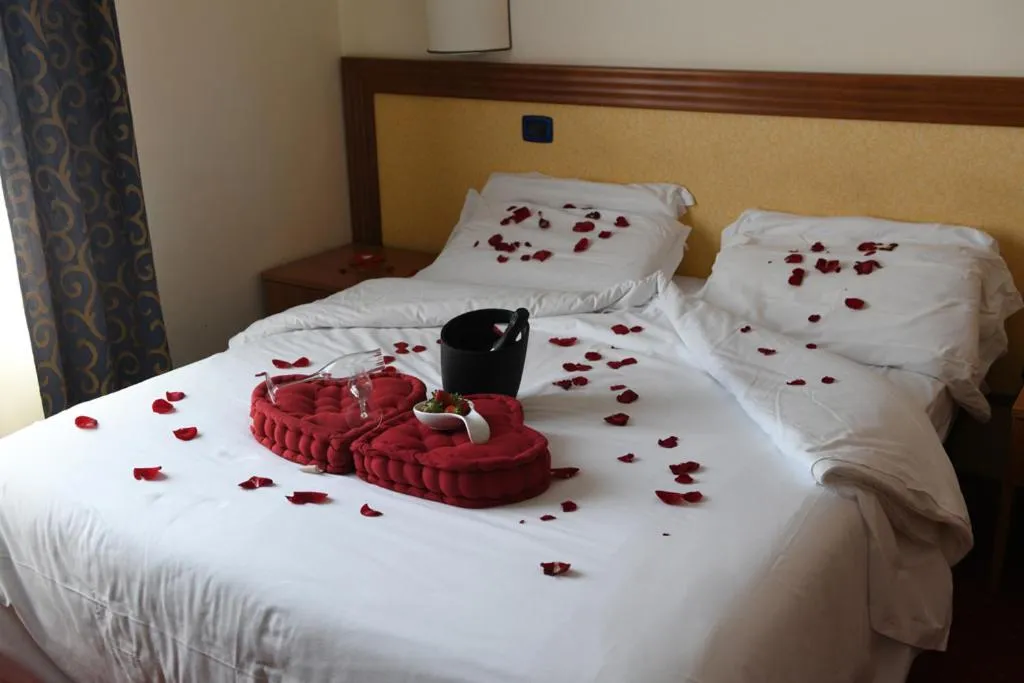 Bed in Hotel Italia & Lombardi