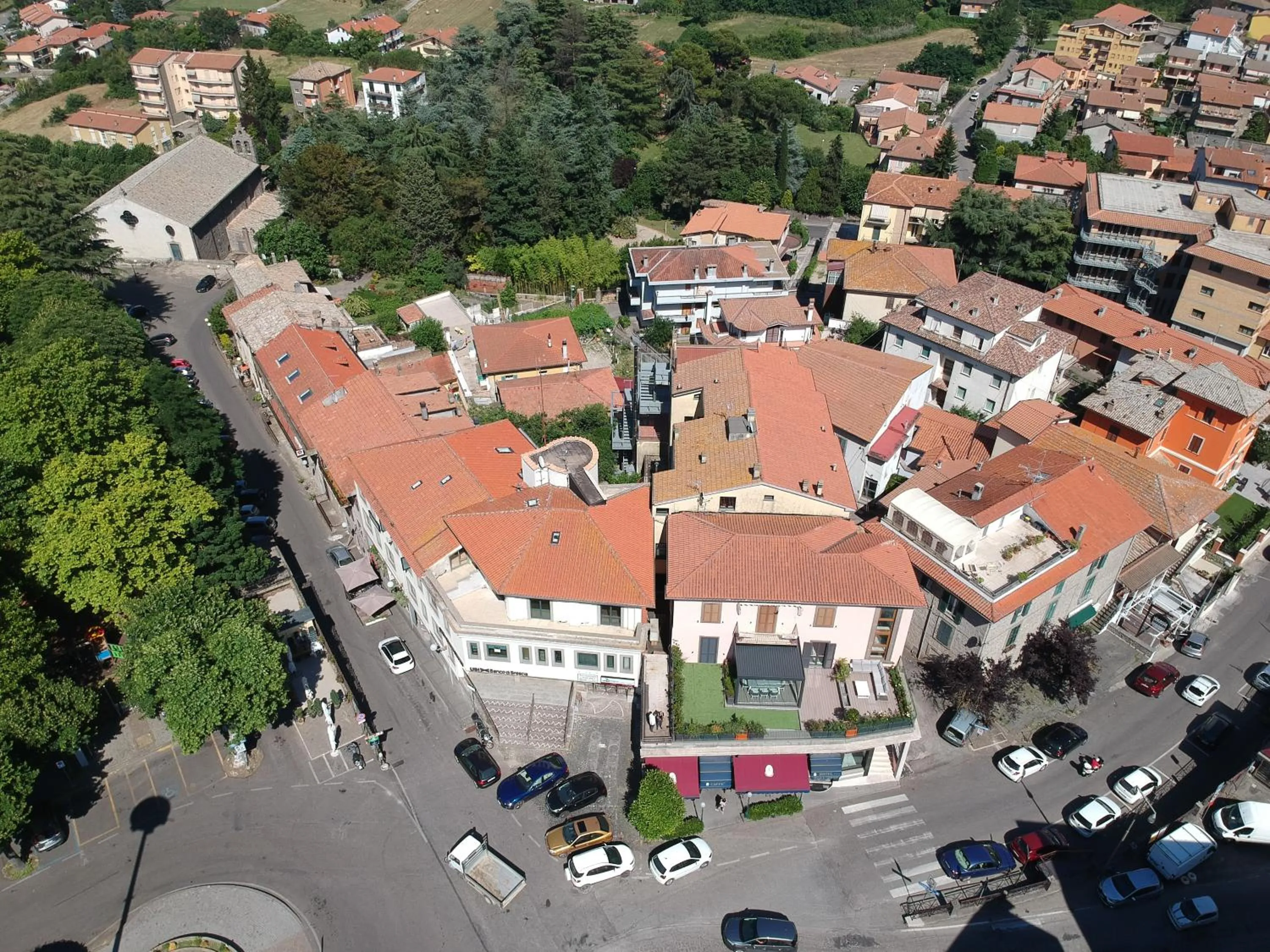 Bird's eye view in Hotel Italia & Lombardi