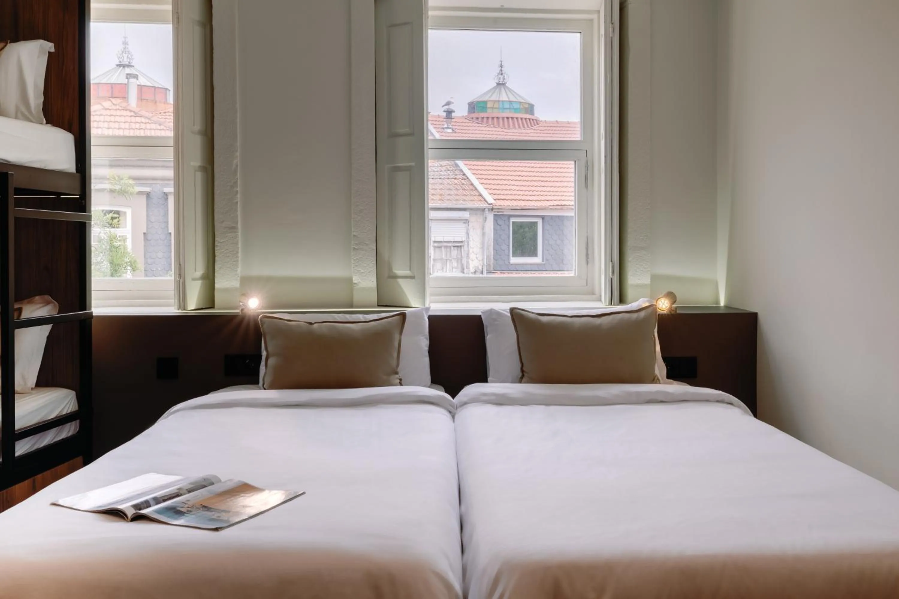 Bedroom, Bed in Cosme Apartments by Olala Homes