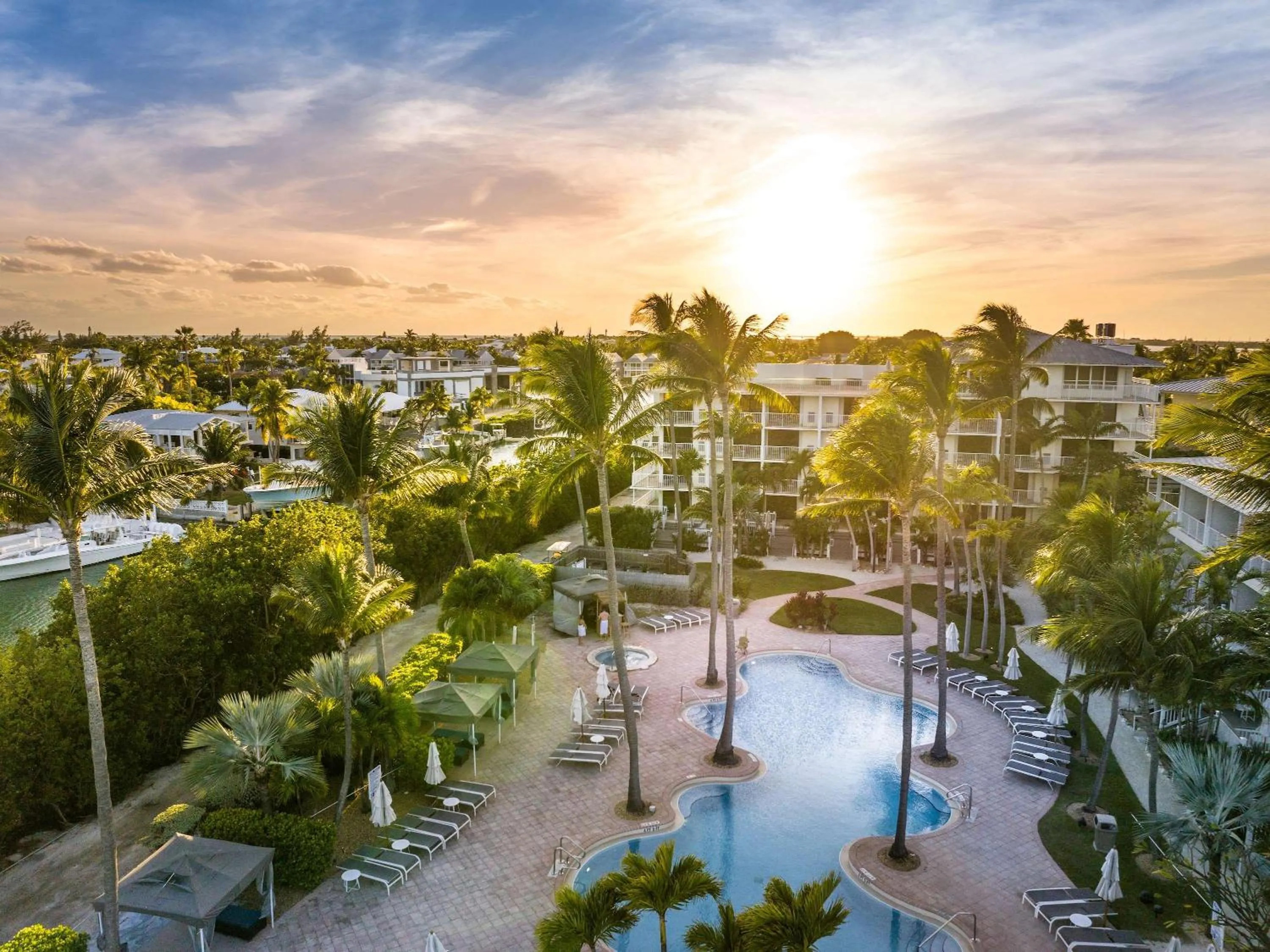 Pool view in Hawks Cay Resort