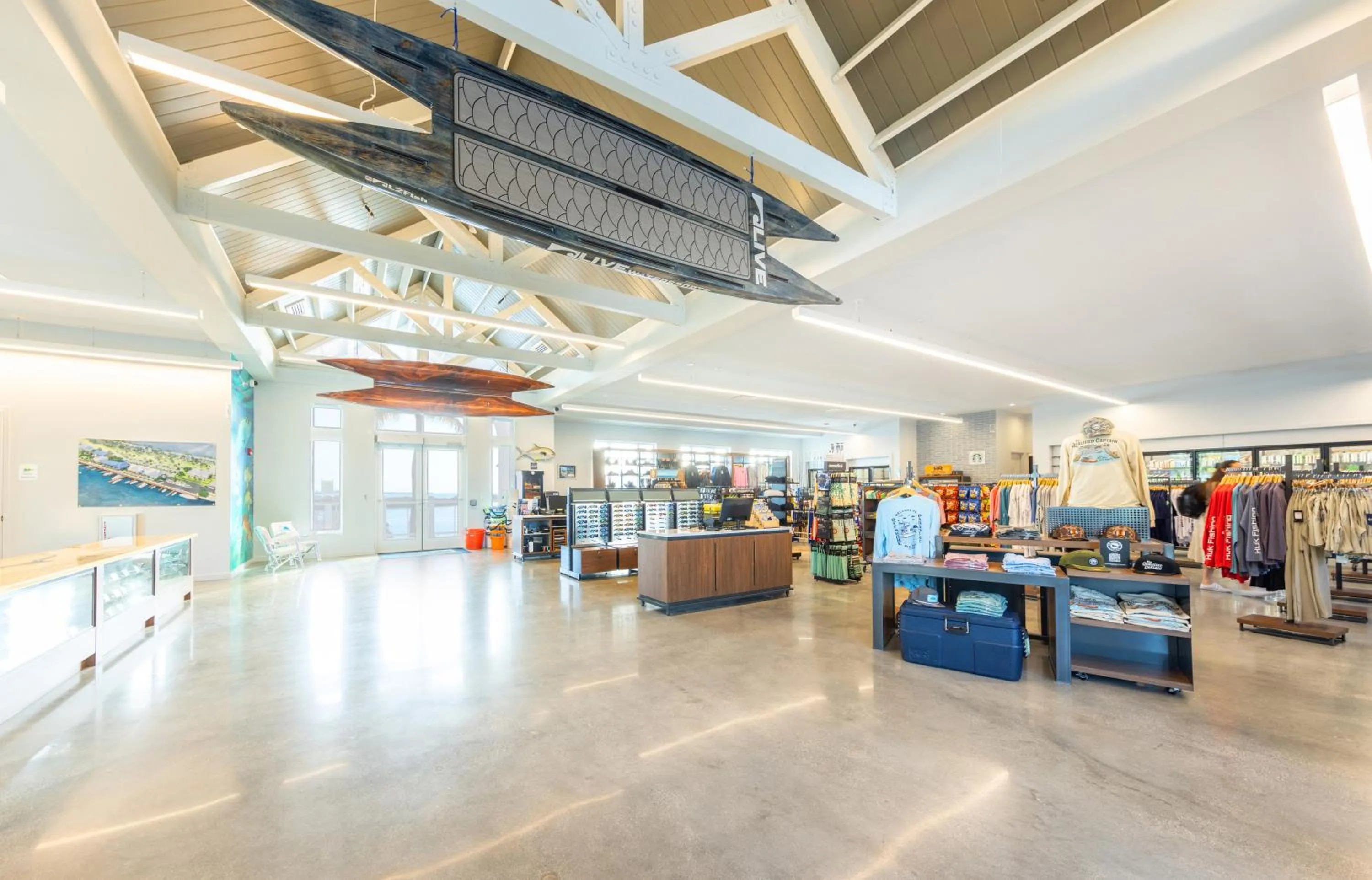 On-site shops in Hawks Cay Resort