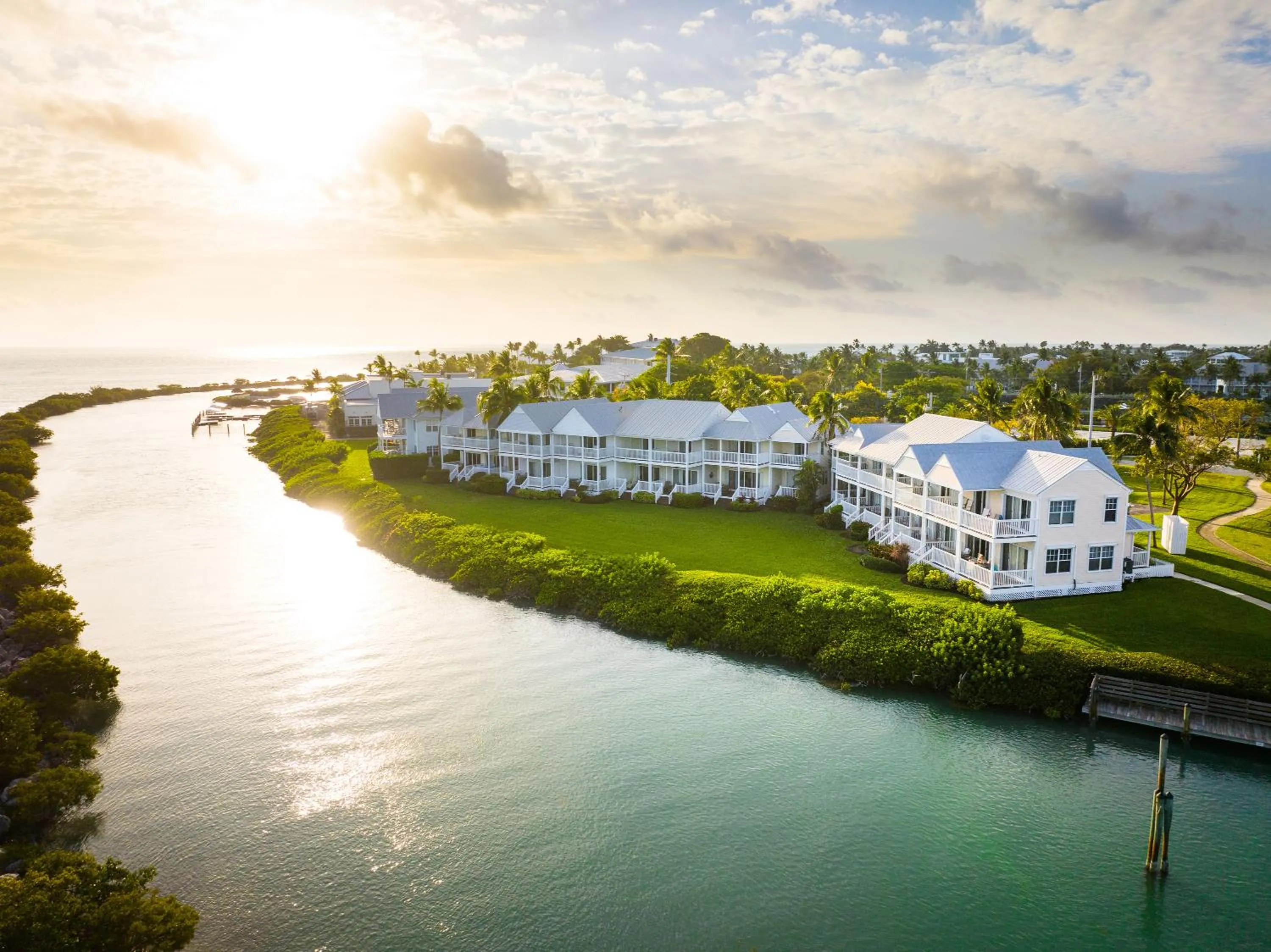 Property building in Hawks Cay Resort