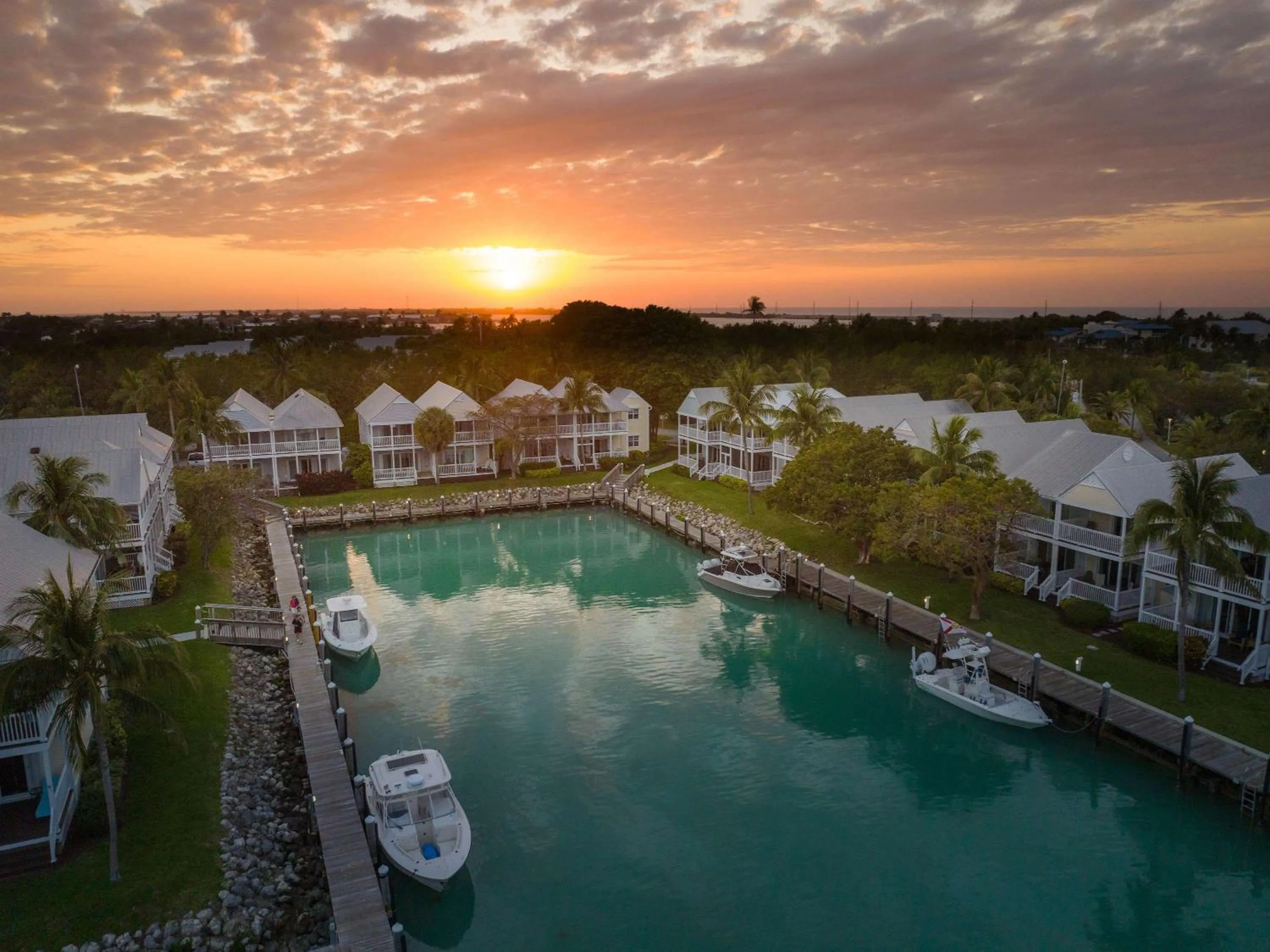 Property building in Hawks Cay Resort