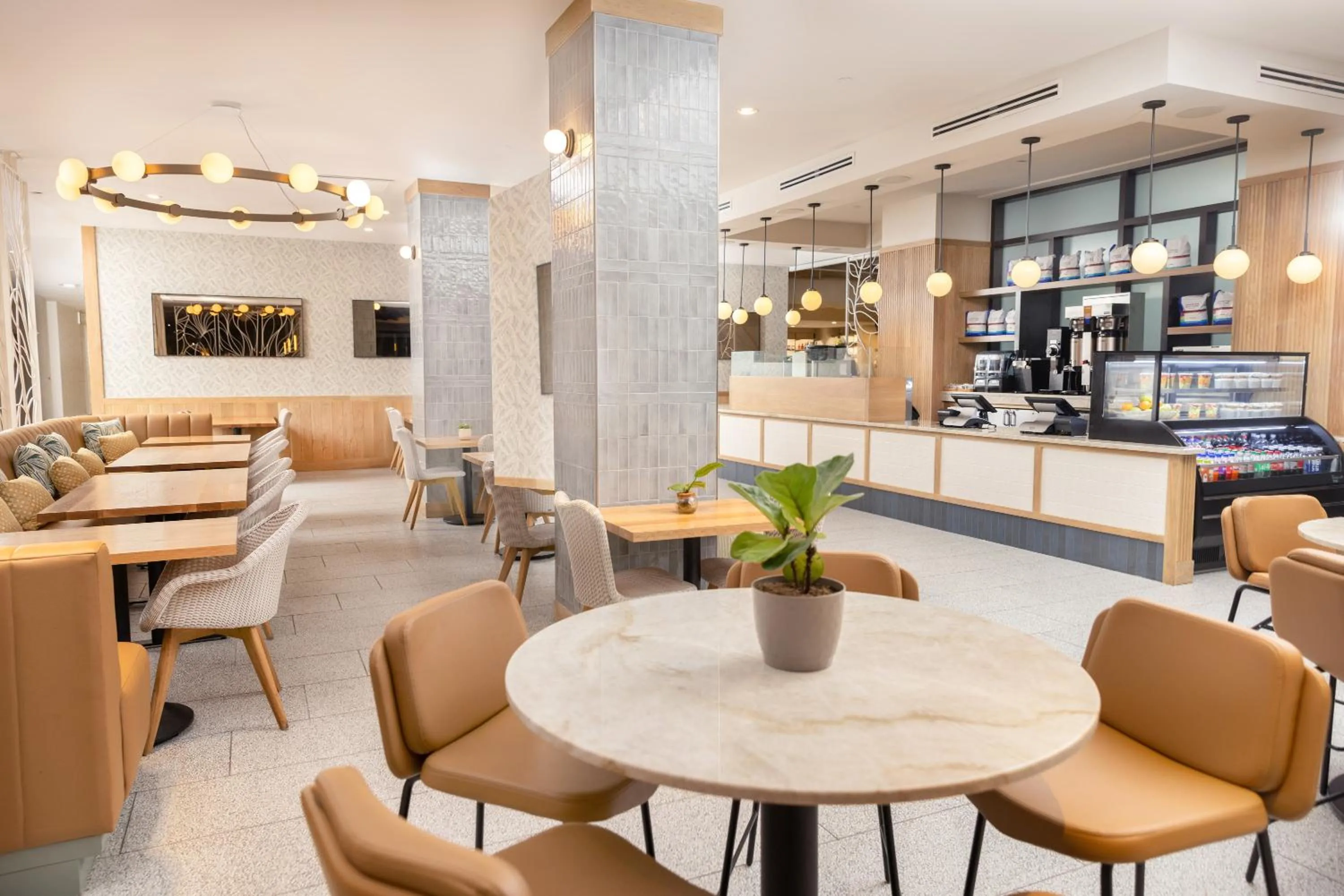 Dining area in Hawks Cay Resort