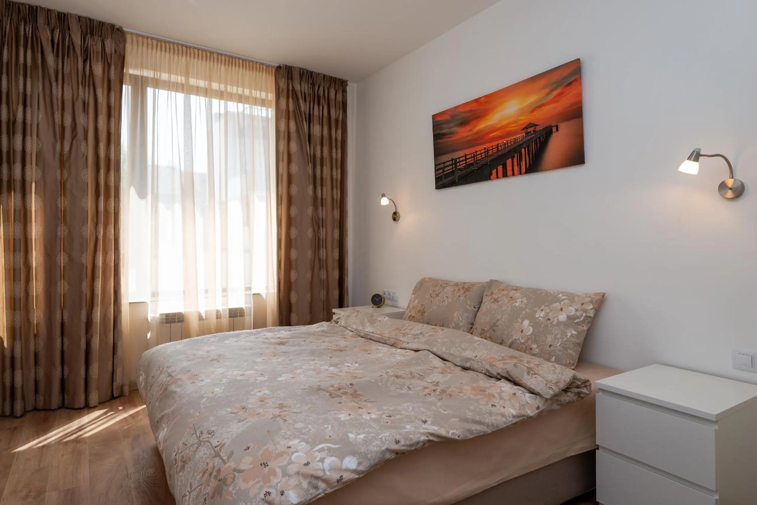 Bedroom, Bed in Grand Vitosha Apartments