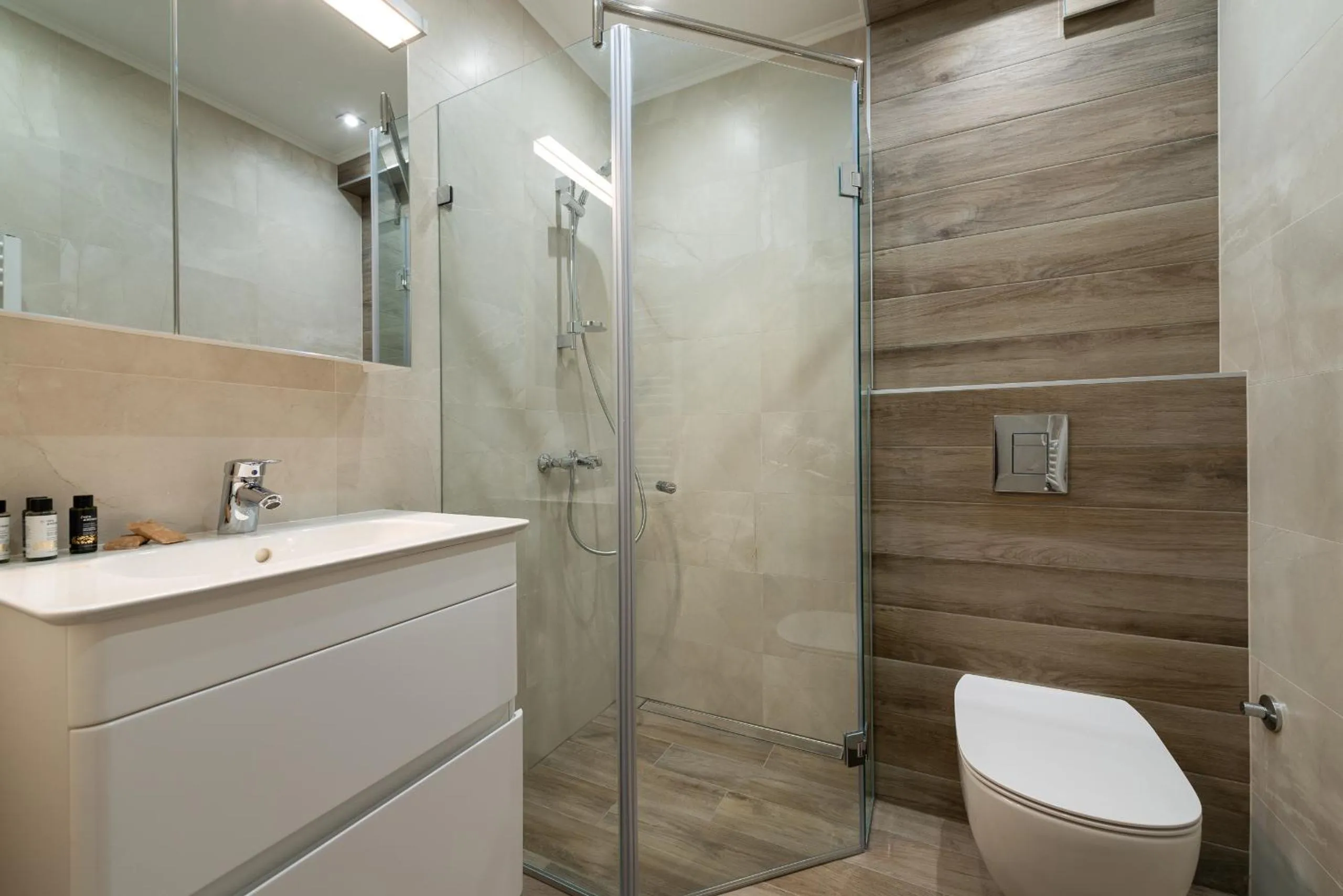 Shower in Grand Vitosha Apartments
