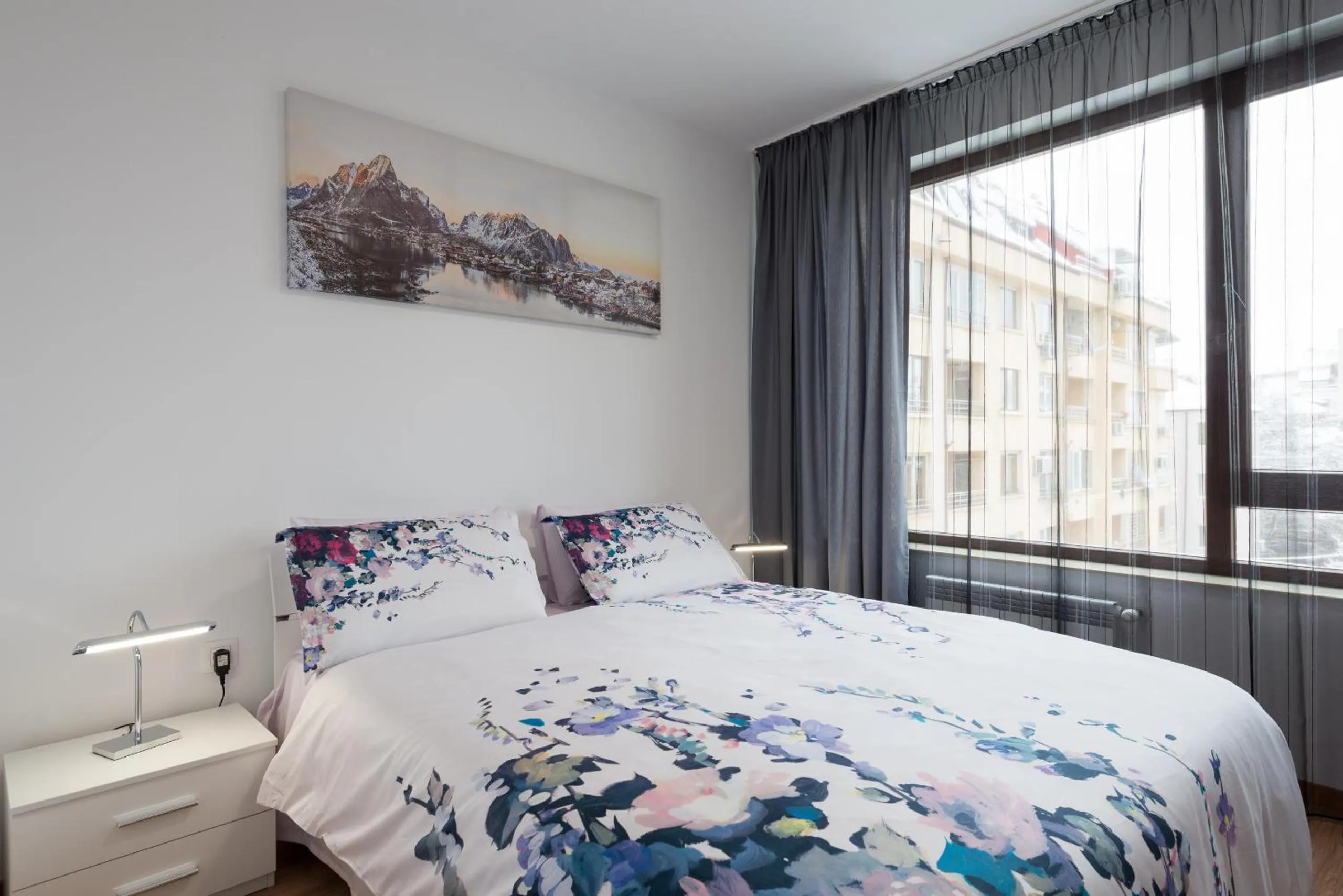 Bedroom, Bed in Grand Vitosha Apartments