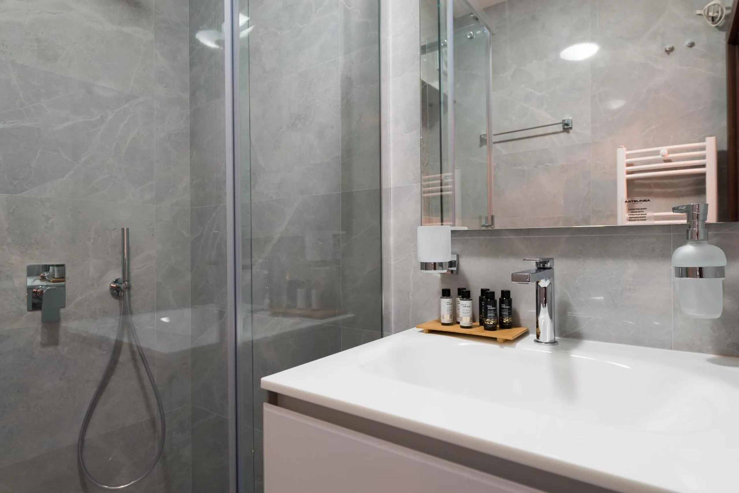 Shower in Grand Vitosha Apartments