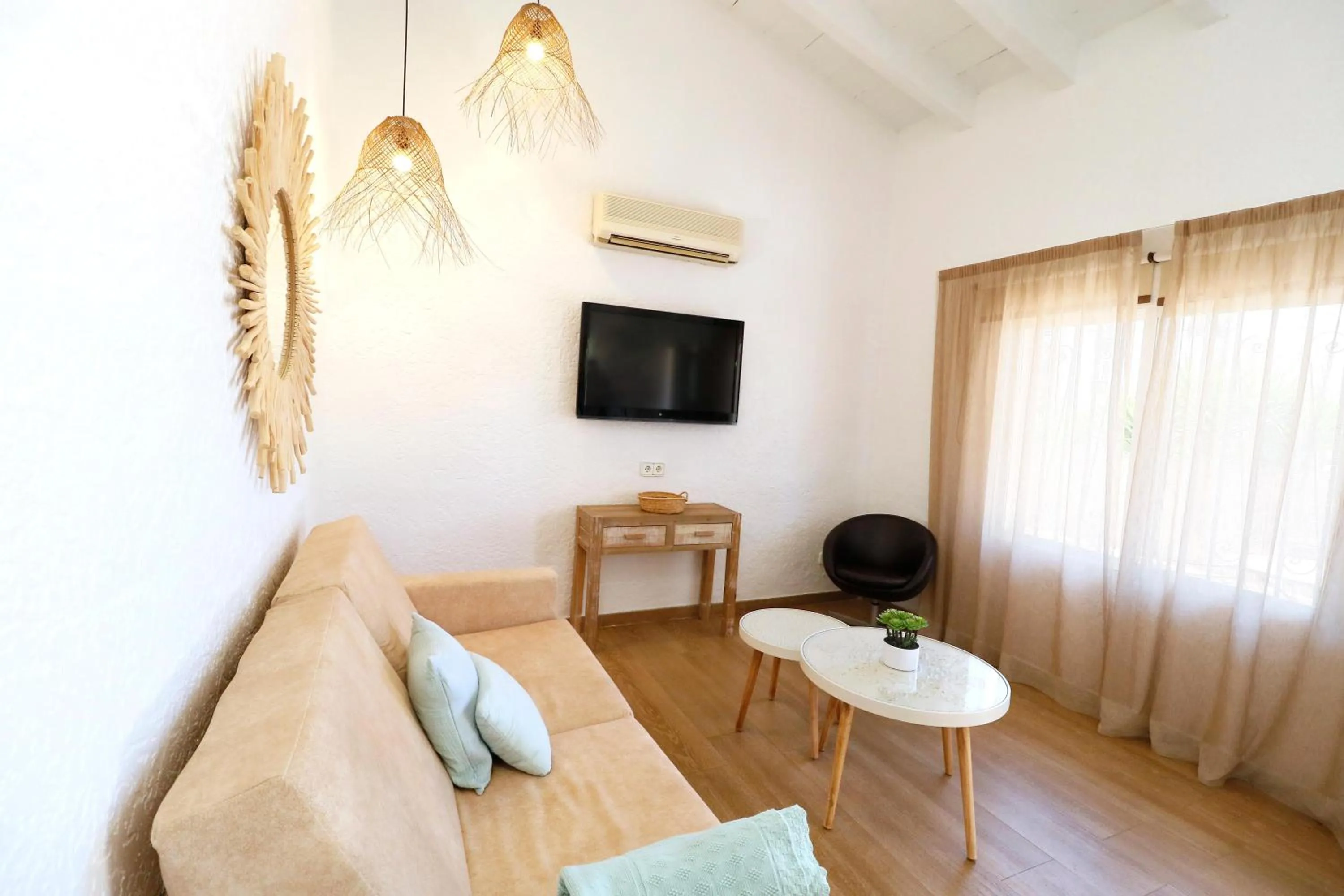 Bed in Naika Studios & Apartments