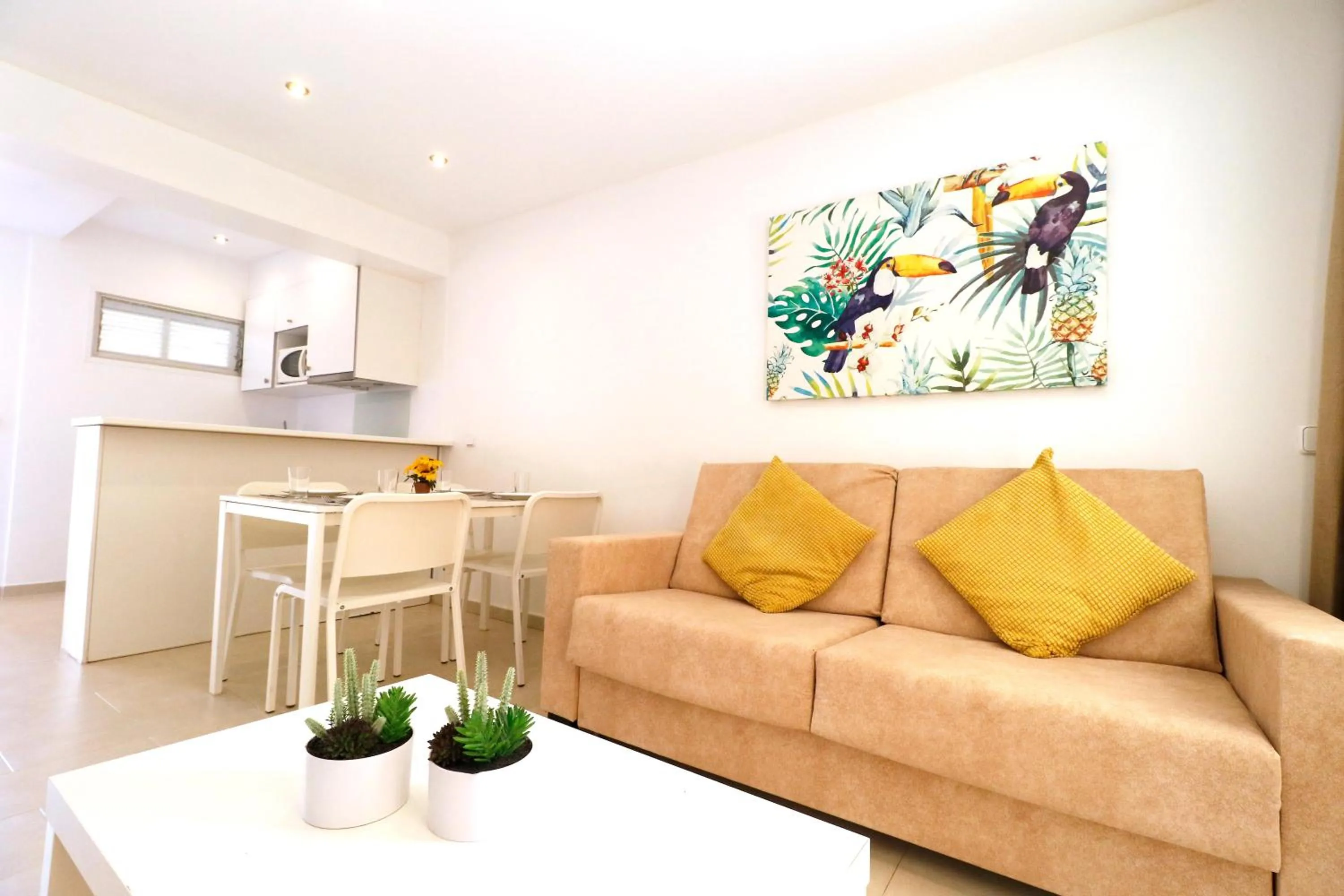 Kitchen or kitchenette in Naika Studios & Apartments