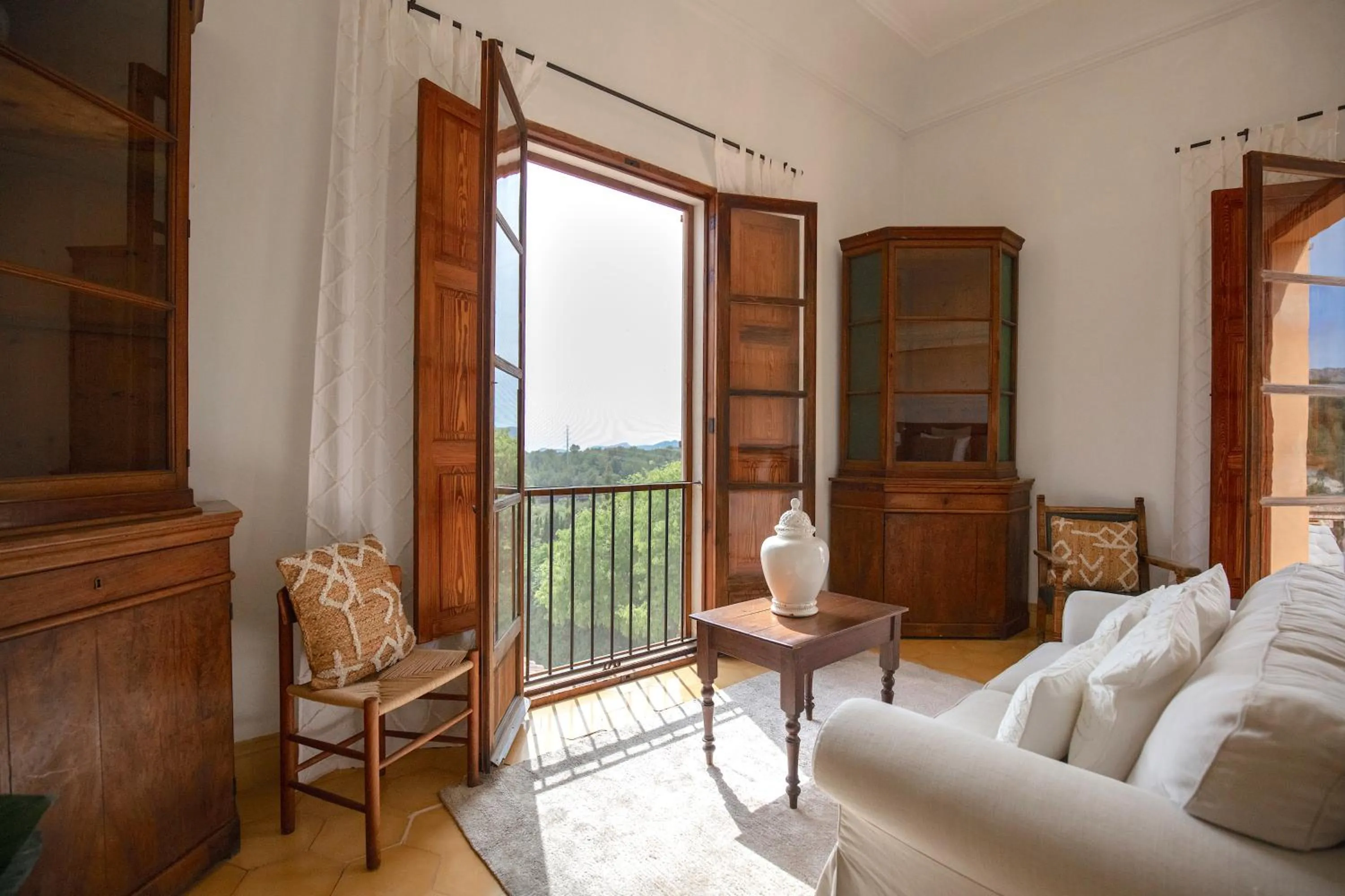 Seating area in Agroturismo Son Boronat