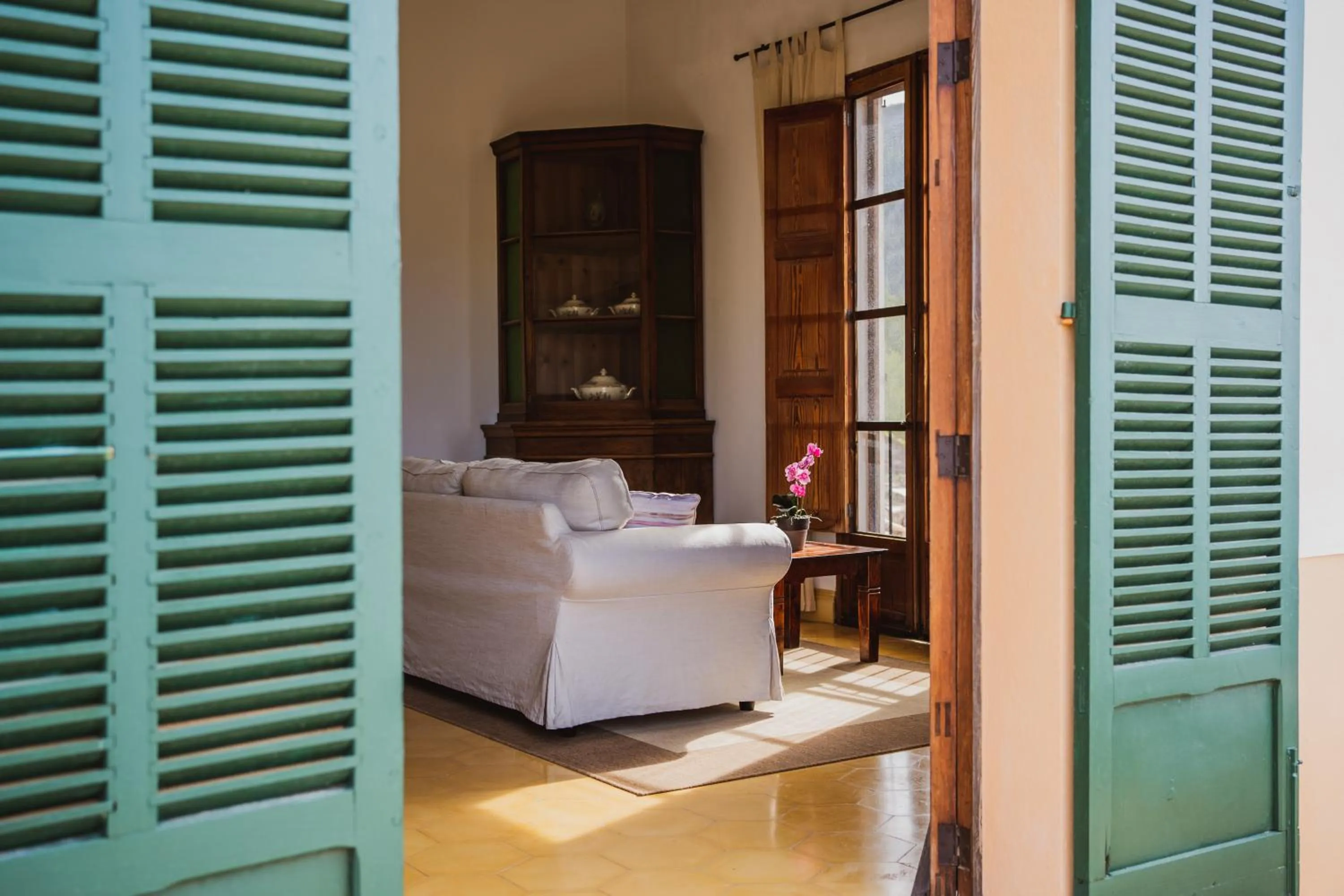 Seating area in Agroturismo Son Boronat