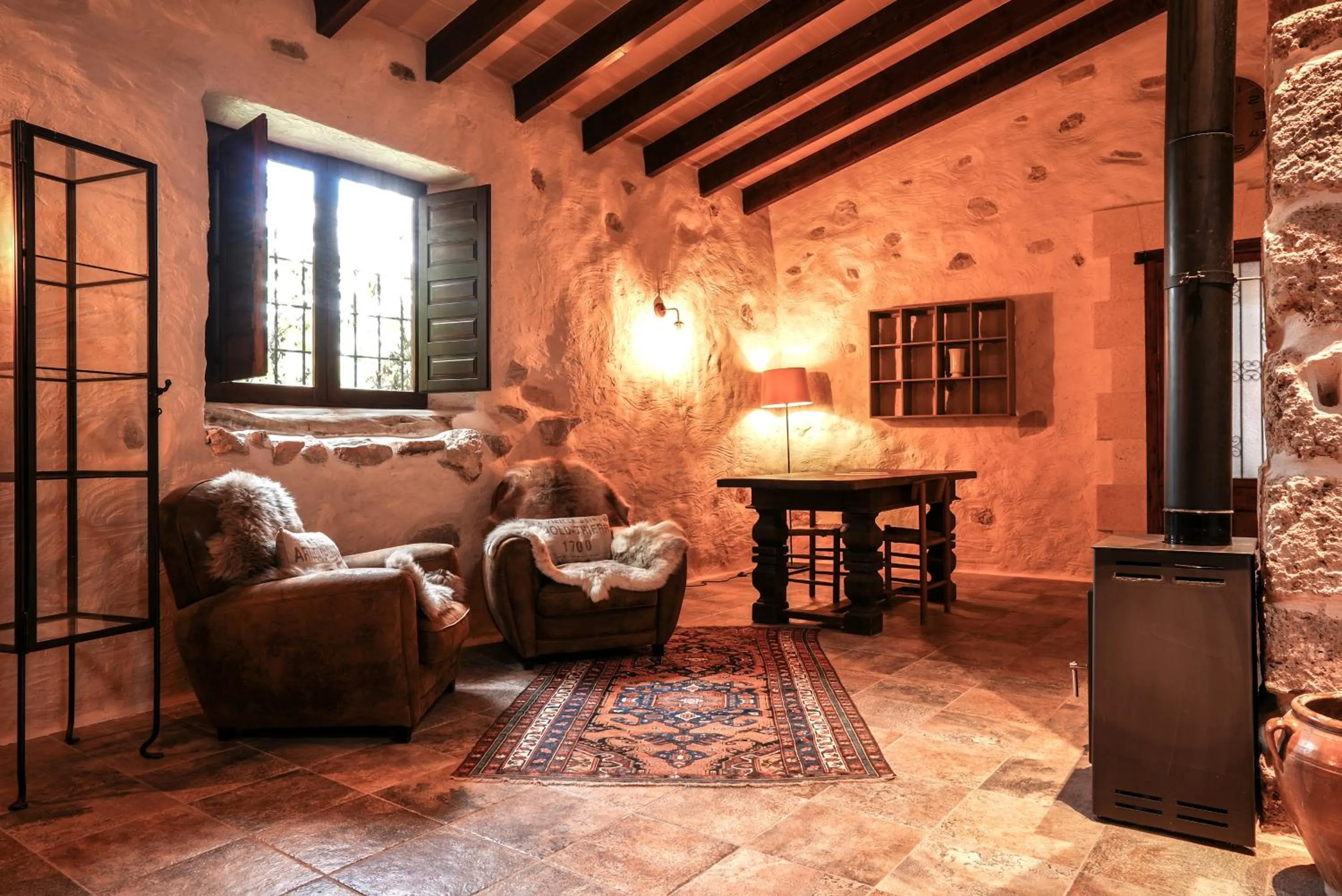 Seating area in Agroturismo Son Boronat