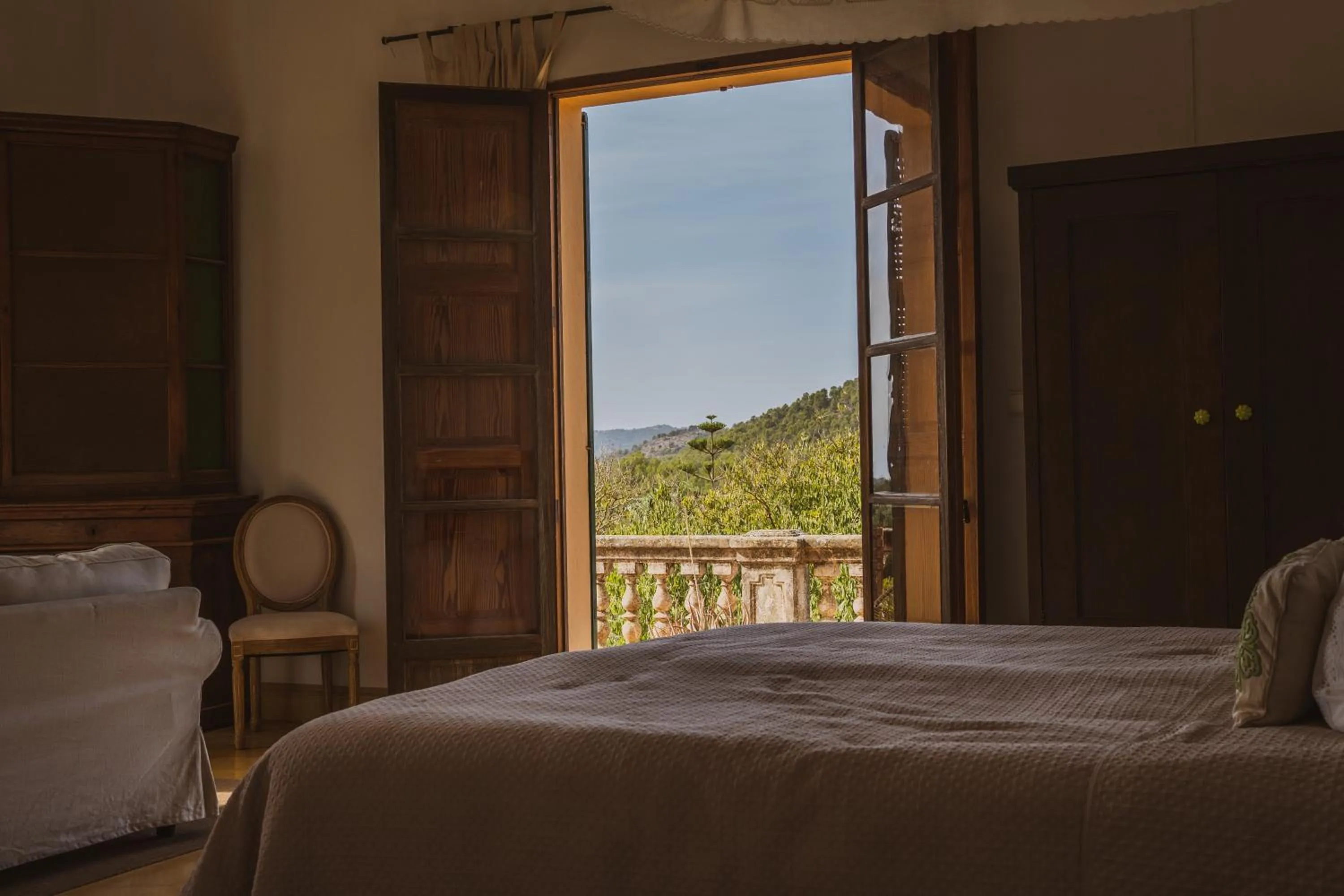 Bed in Agroturismo Son Boronat