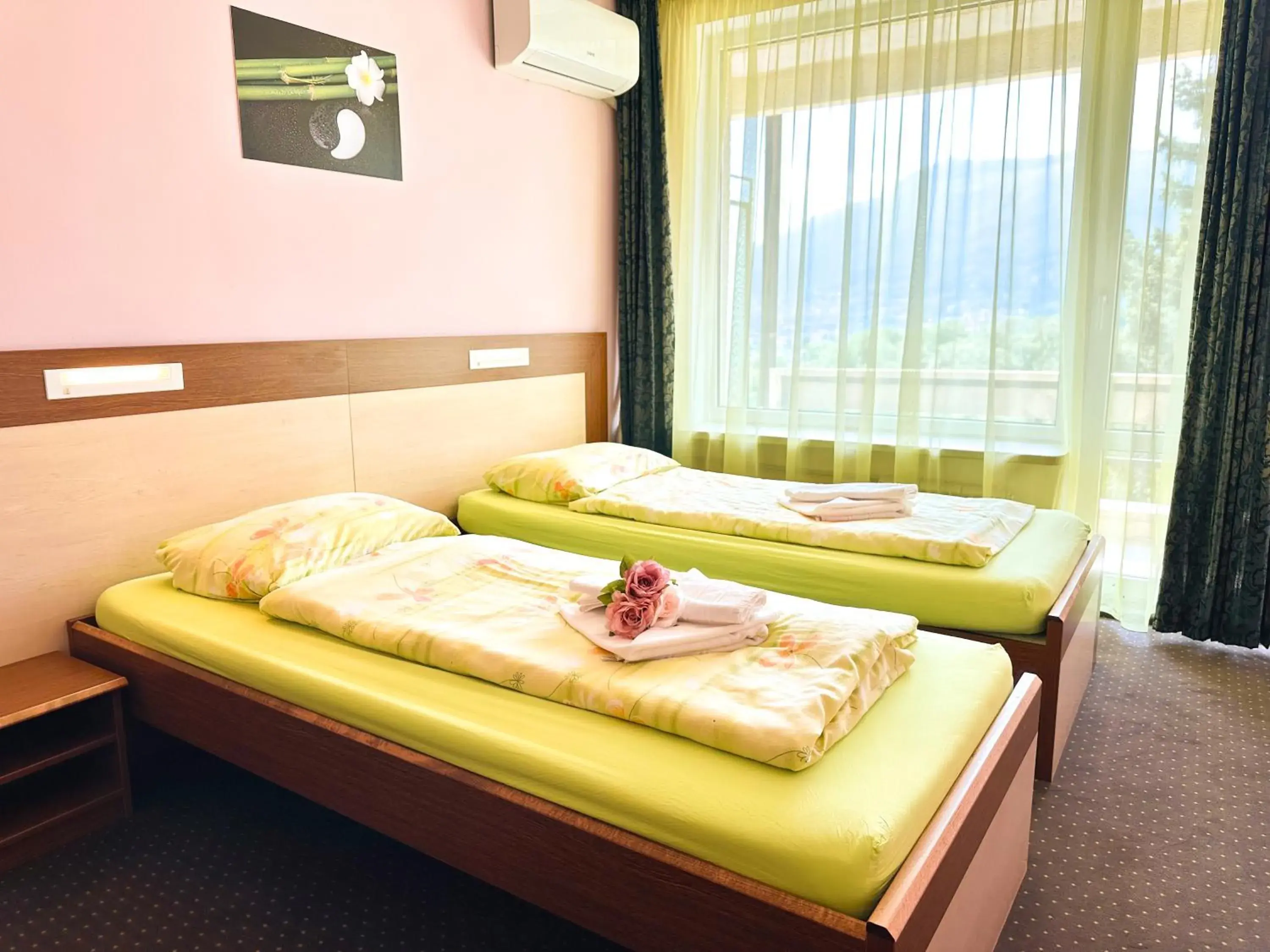 Deluxe Twin Room with Balcony and mountain view in Hotel Gorna Banya Deluxe Twin Room with Balcony and mountain view in Hotel Gorna Banya
