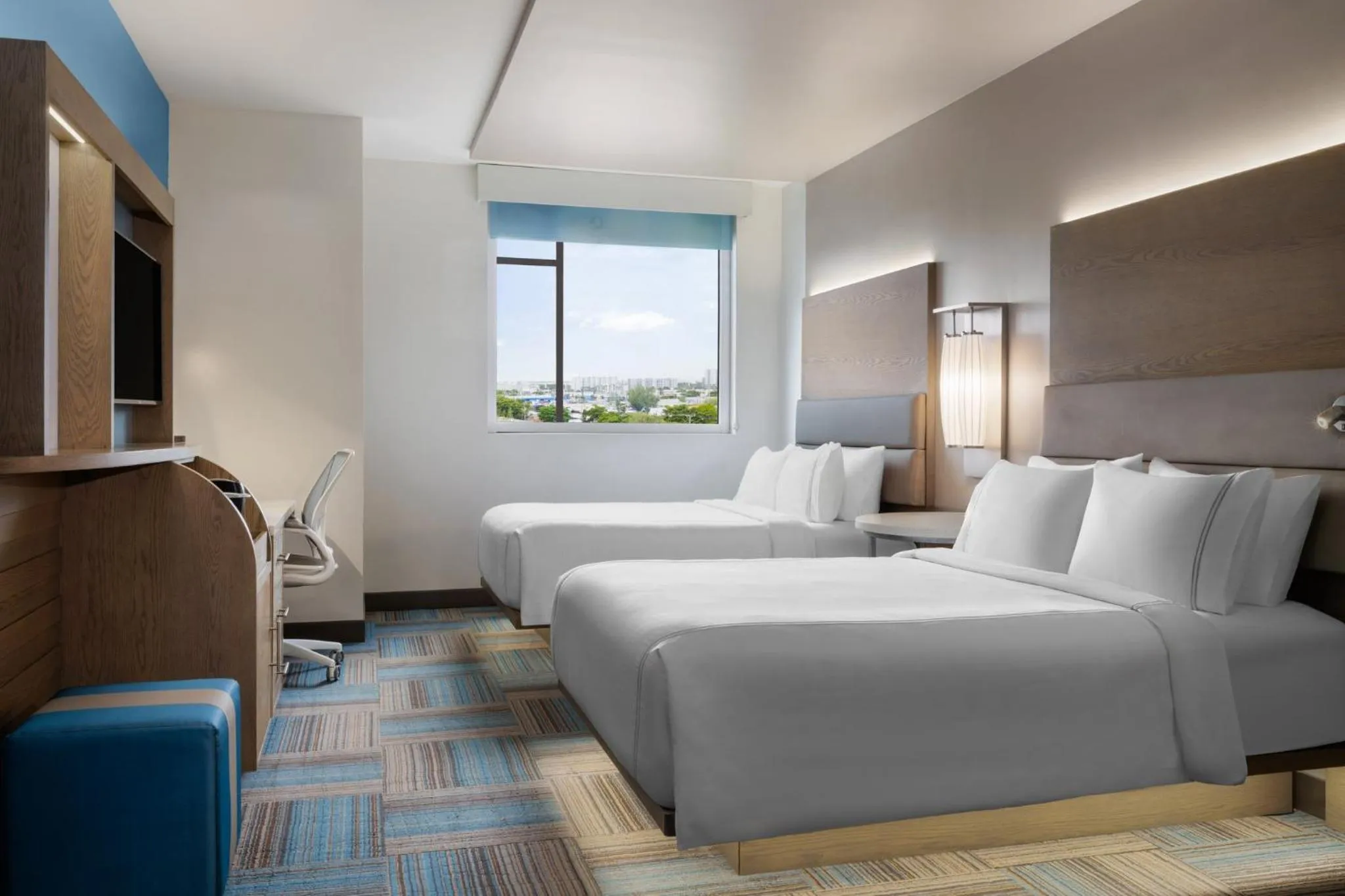 Photo of the whole room, Bed in EVEN Hotel Miami - Airport by IHG