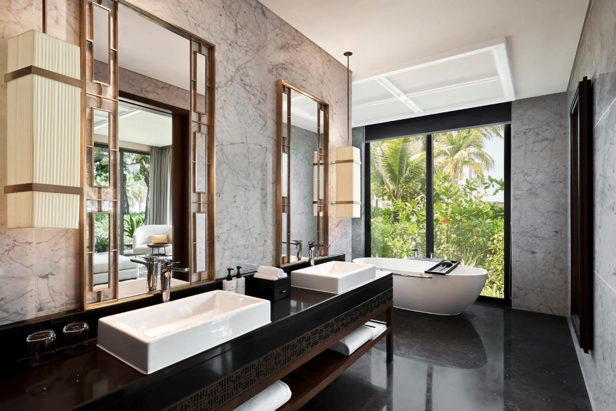 Bathroom in InterContinental Phu Quoc Long Beach Resort by IHG