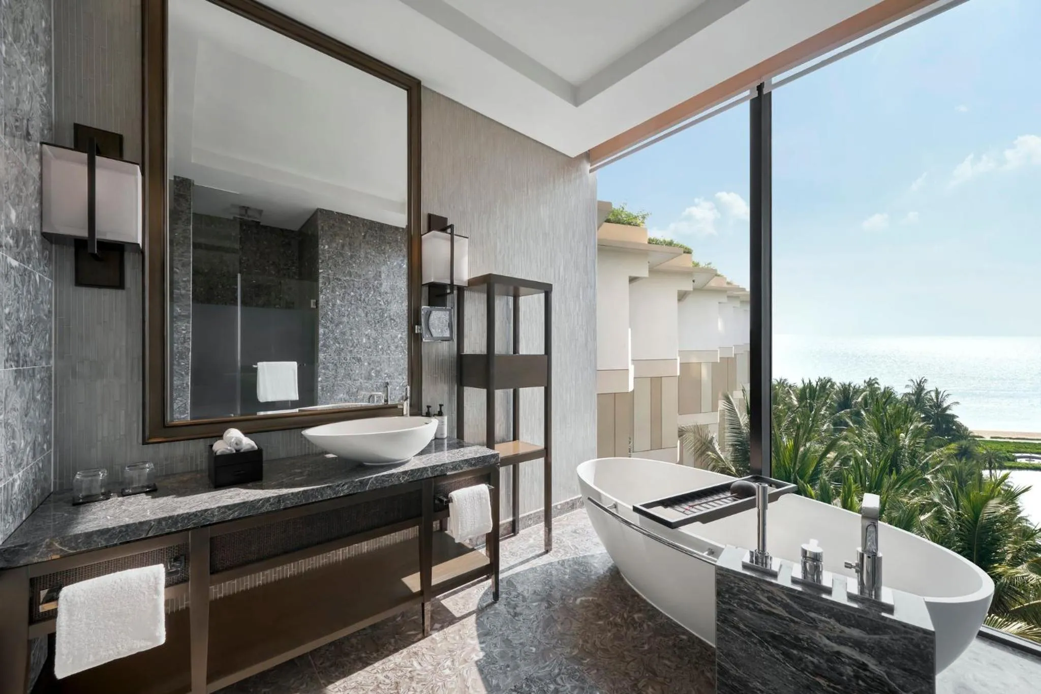 Bathroom, Bed in InterContinental Phu Quoc Long Beach Resort by IHG