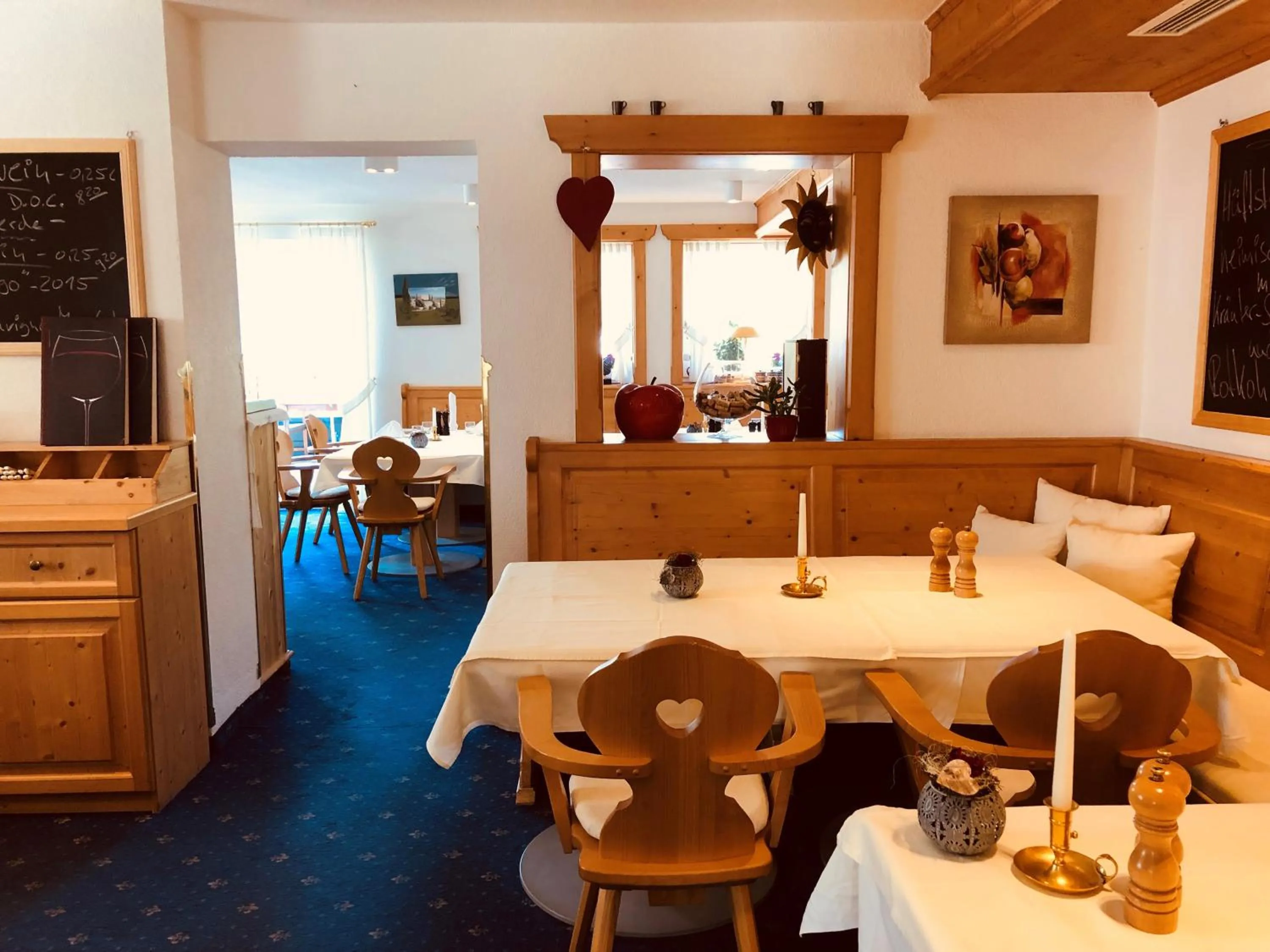 Restaurant/places to eat in Hotel Berghof