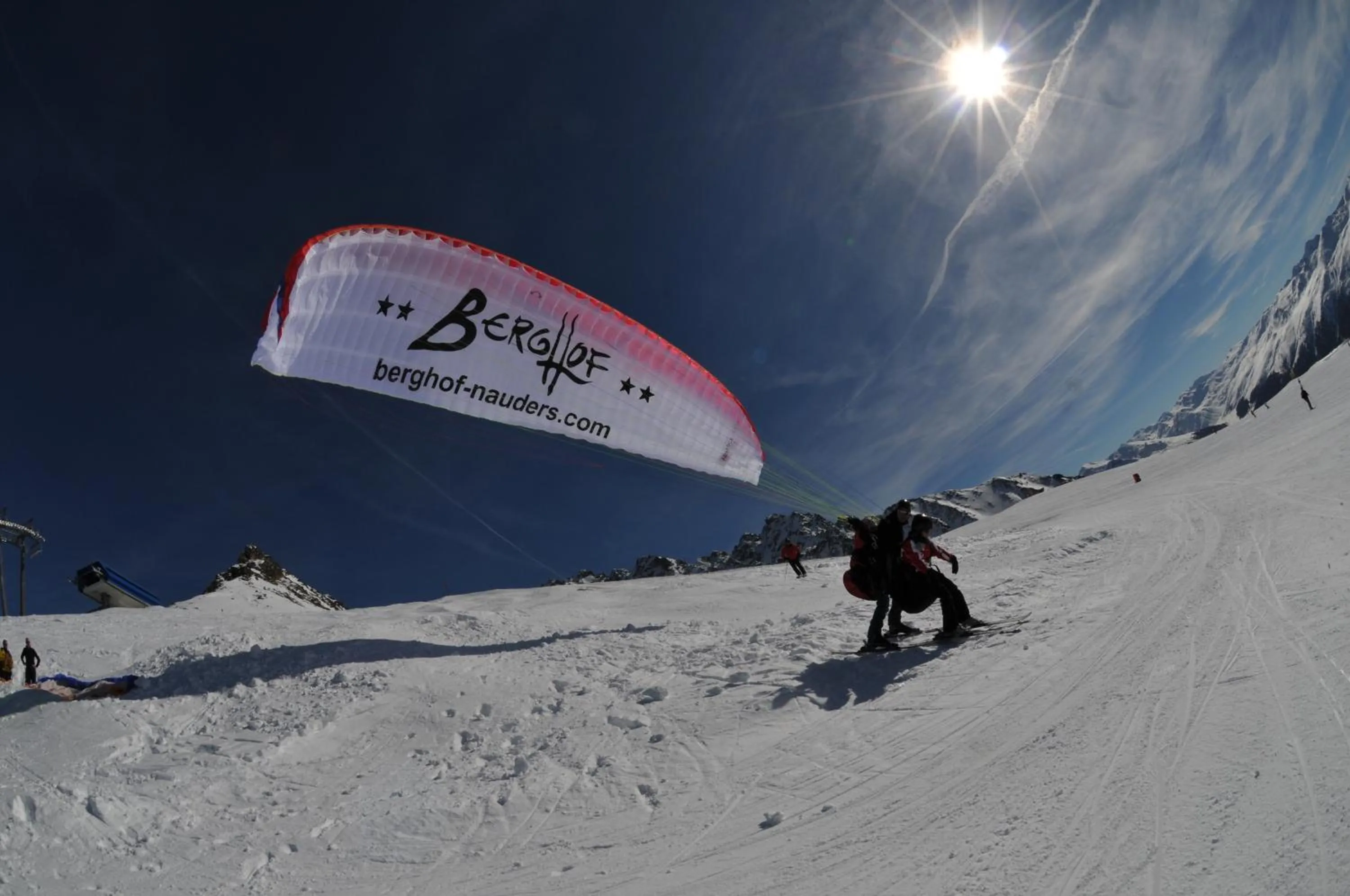 Skiing in Hotel Berghof