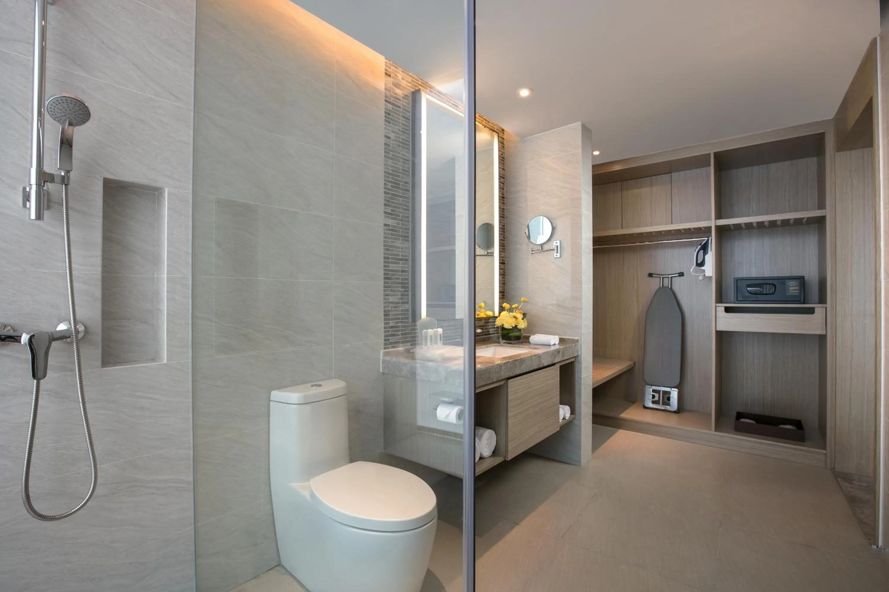 Bathroom in Holiday Inn Hangzhou Gongshu by IHG