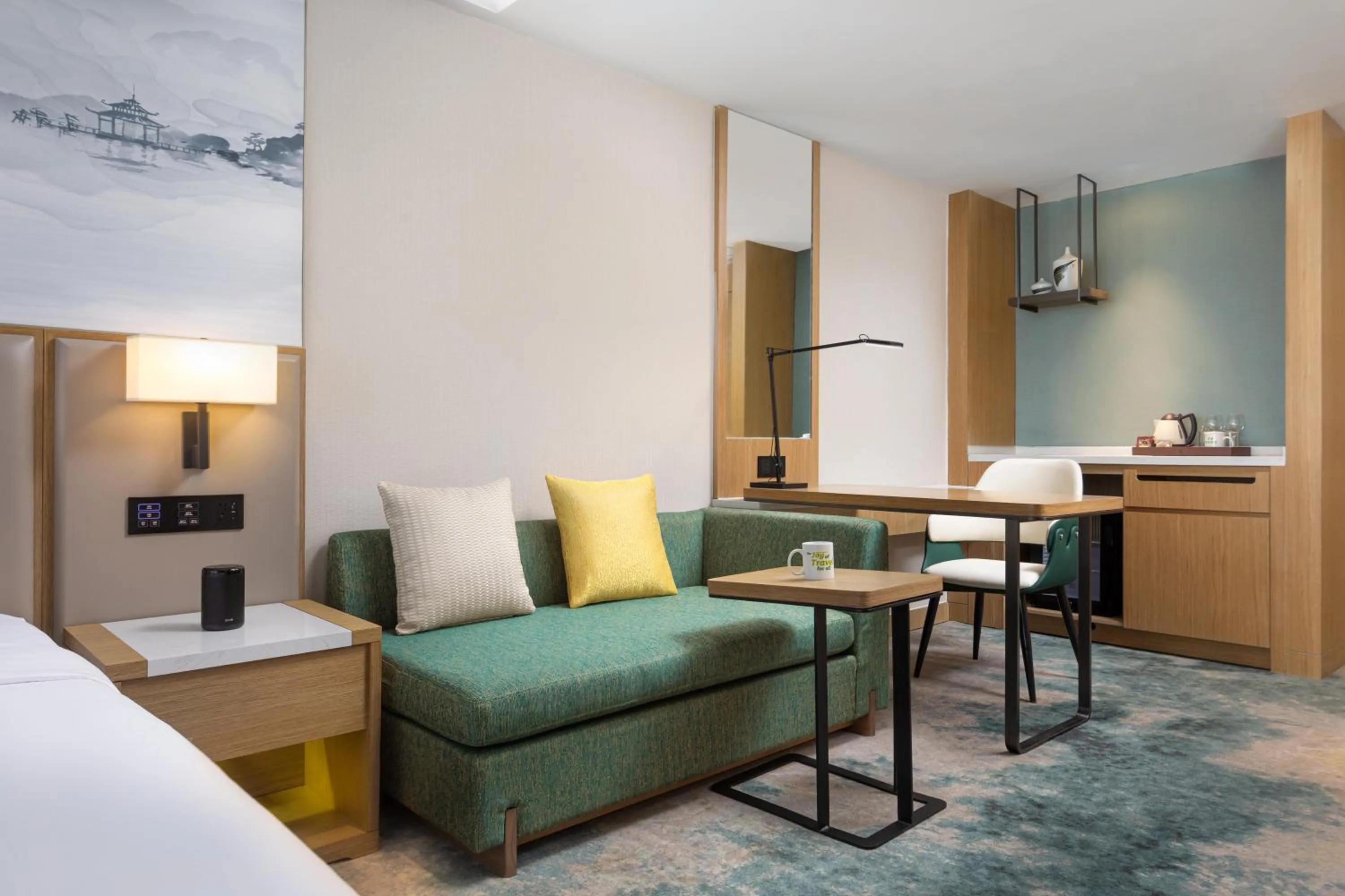 Seating area in Holiday Inn Hangzhou Gongshu by IHG