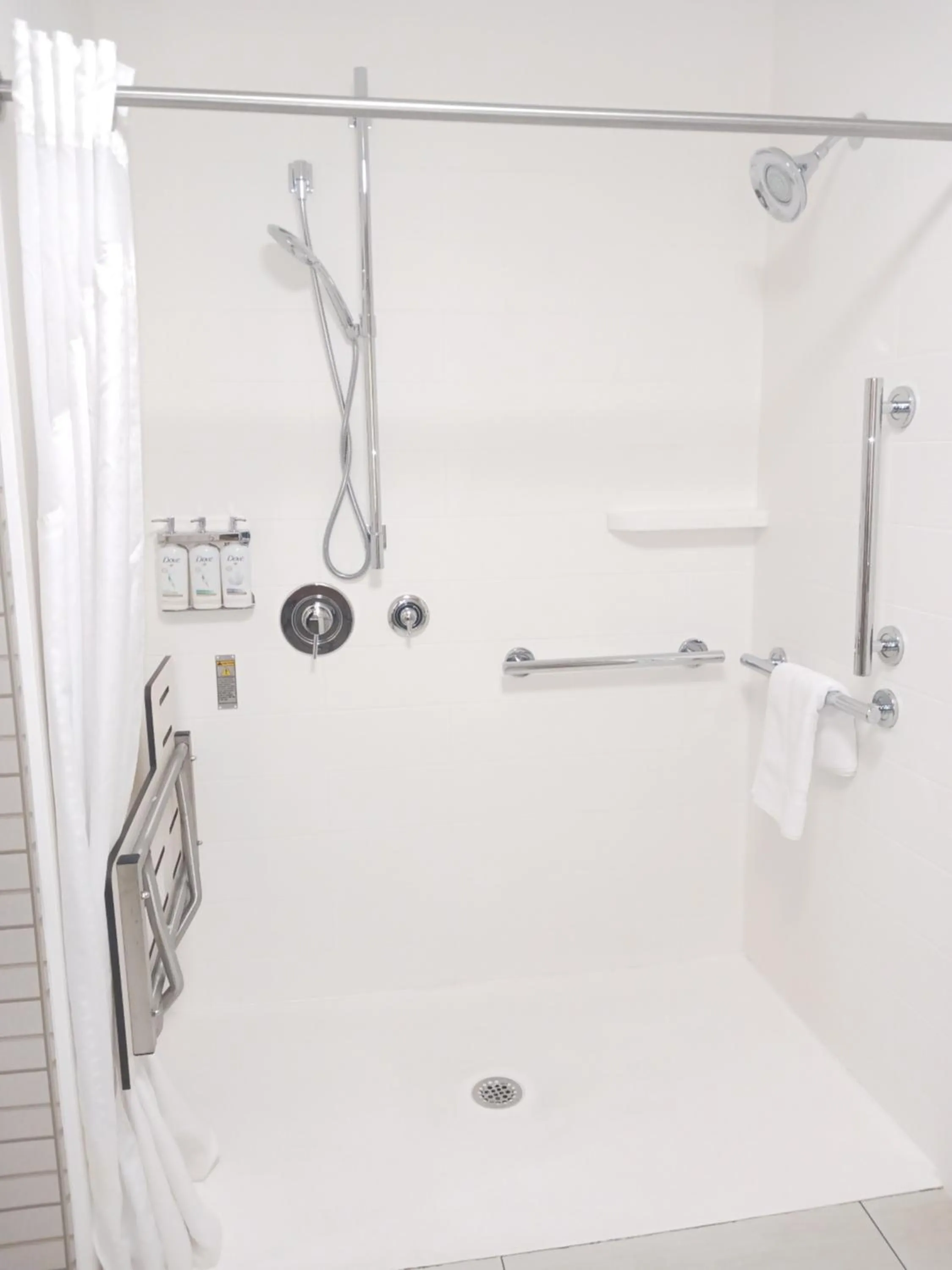 Shower in Holiday Inn Express & Suites Gainesville - Lake Lanier Area by IHG