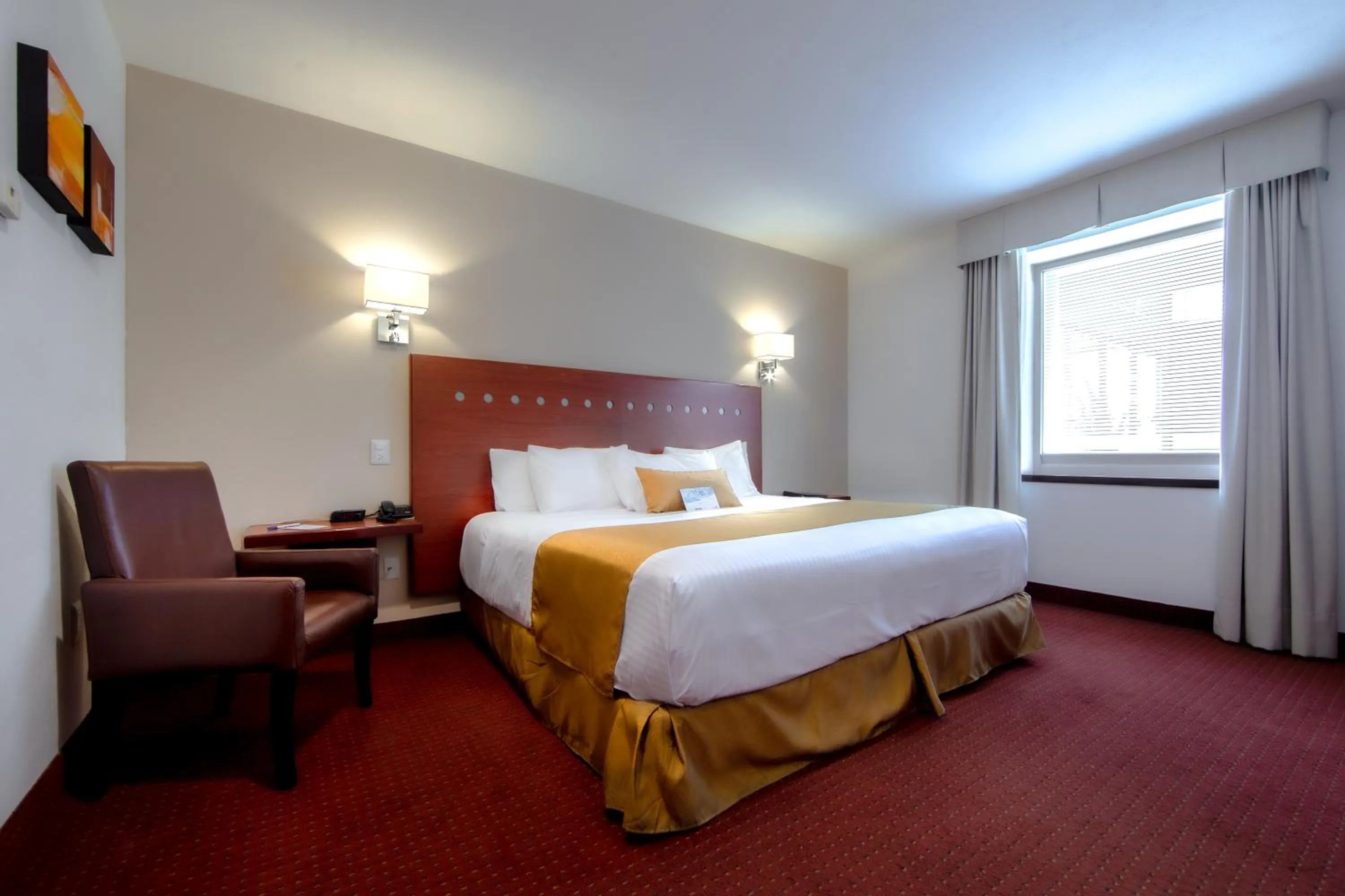 Bed in Comfort Inn Queretaro Tecnologico