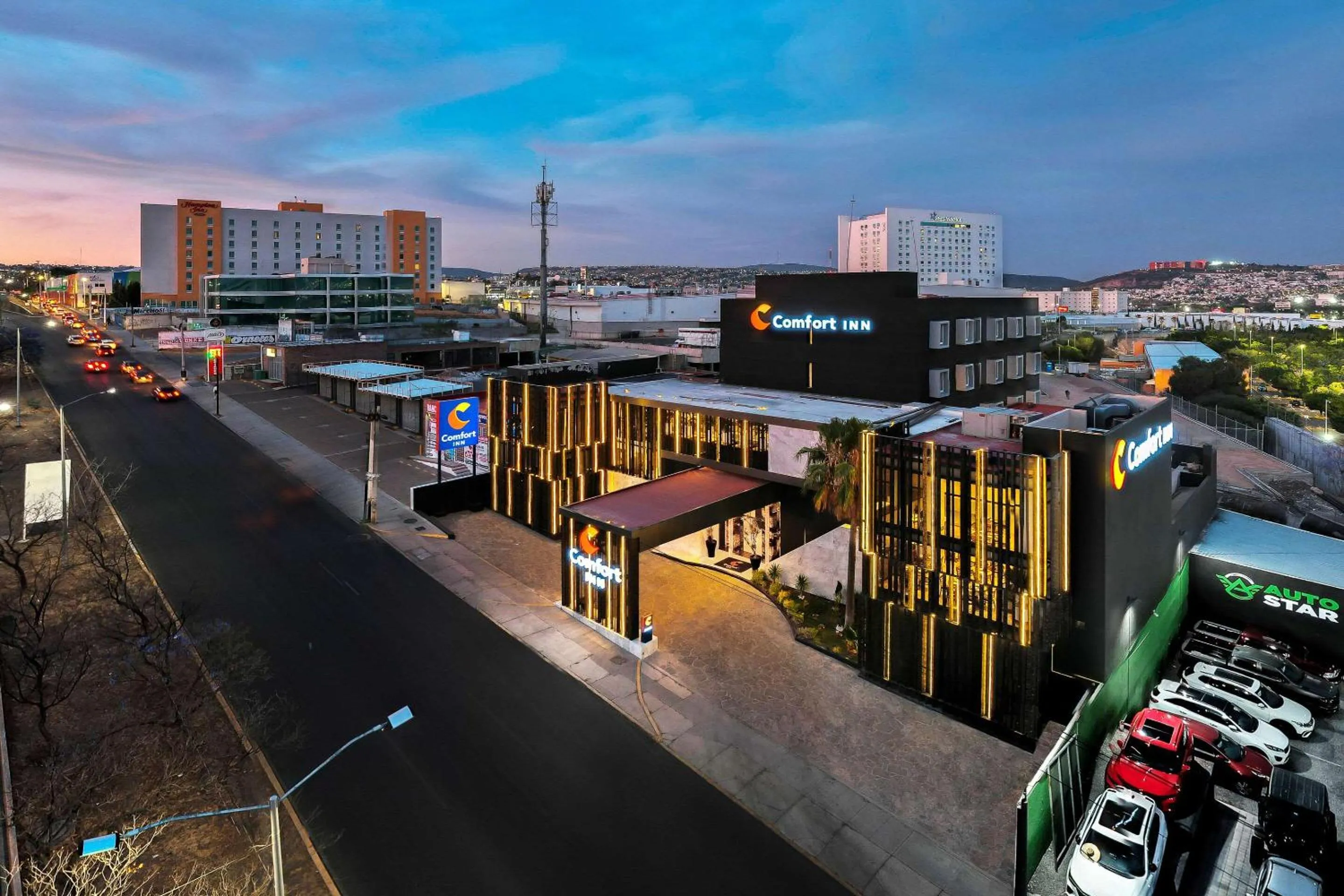 Property building in Hotel Cayala Inn