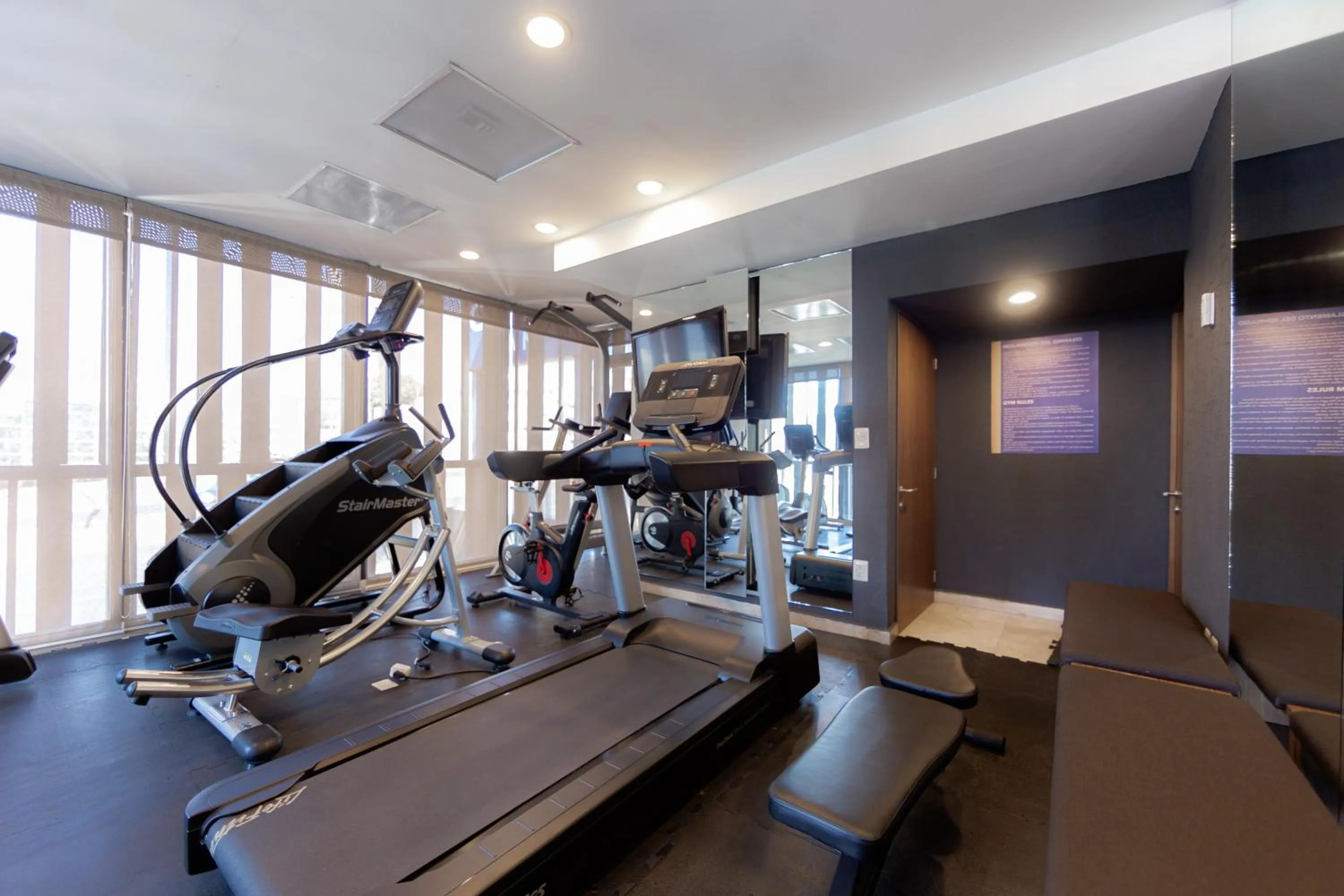 Fitness centre/facilities in Comfort Inn Queretaro Tecnologico