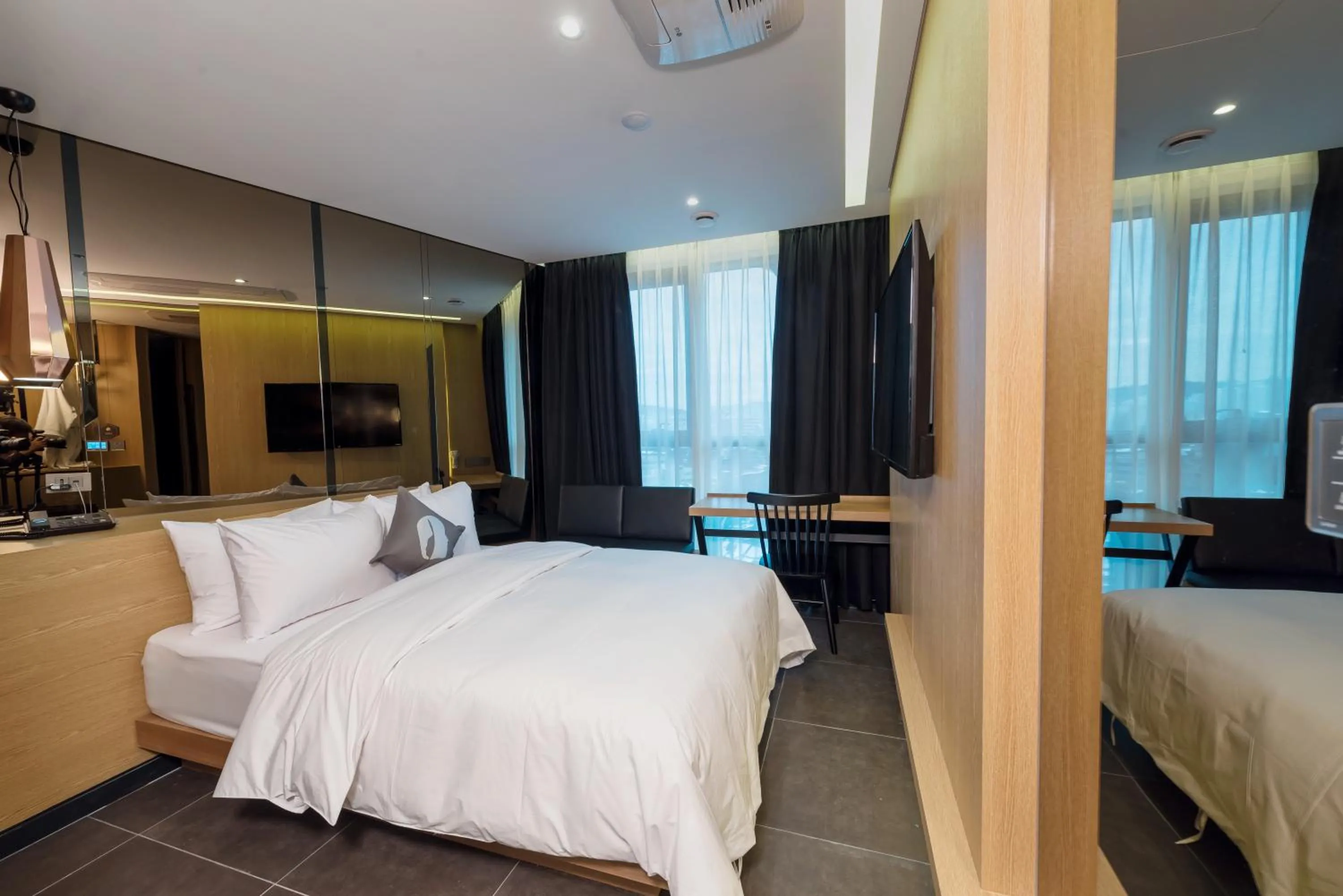 Bedroom, Bed in Hotel The Designers DDP