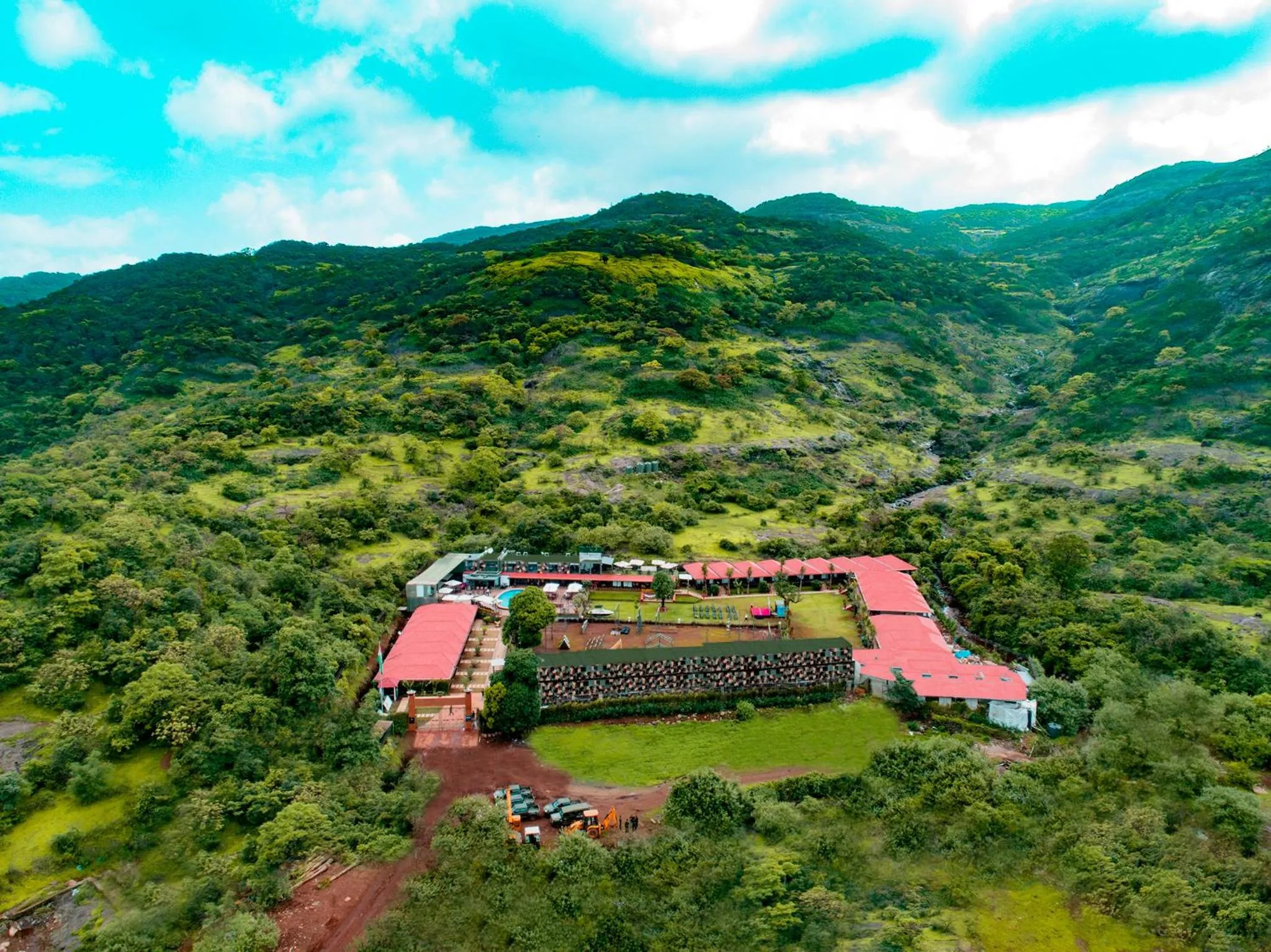 Bird's eye view in DATA Resort by Della Adventure