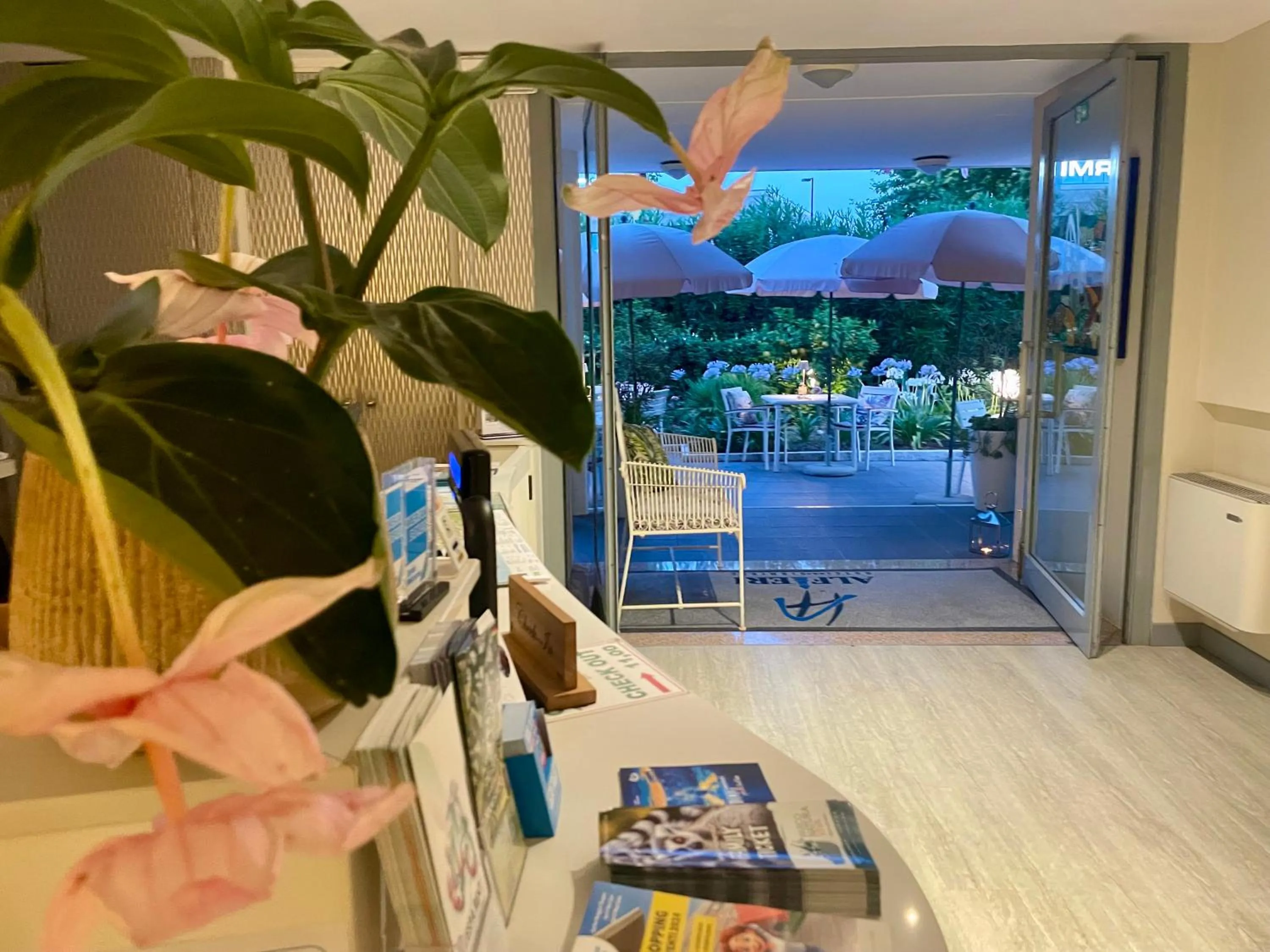 Garden in Hotel Alfieri